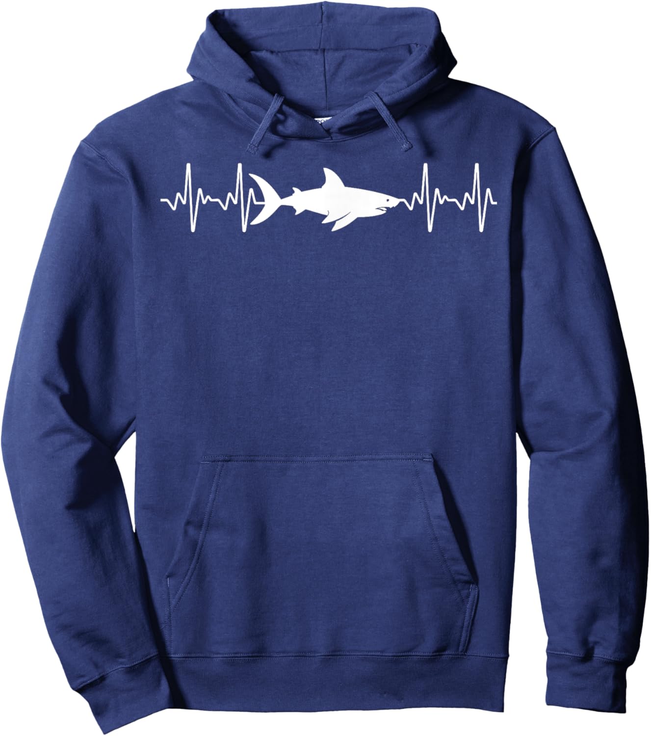 Cool Shark Design Women Kids Adult Fish Shark Lover Hoodie - Hoodie | Navy