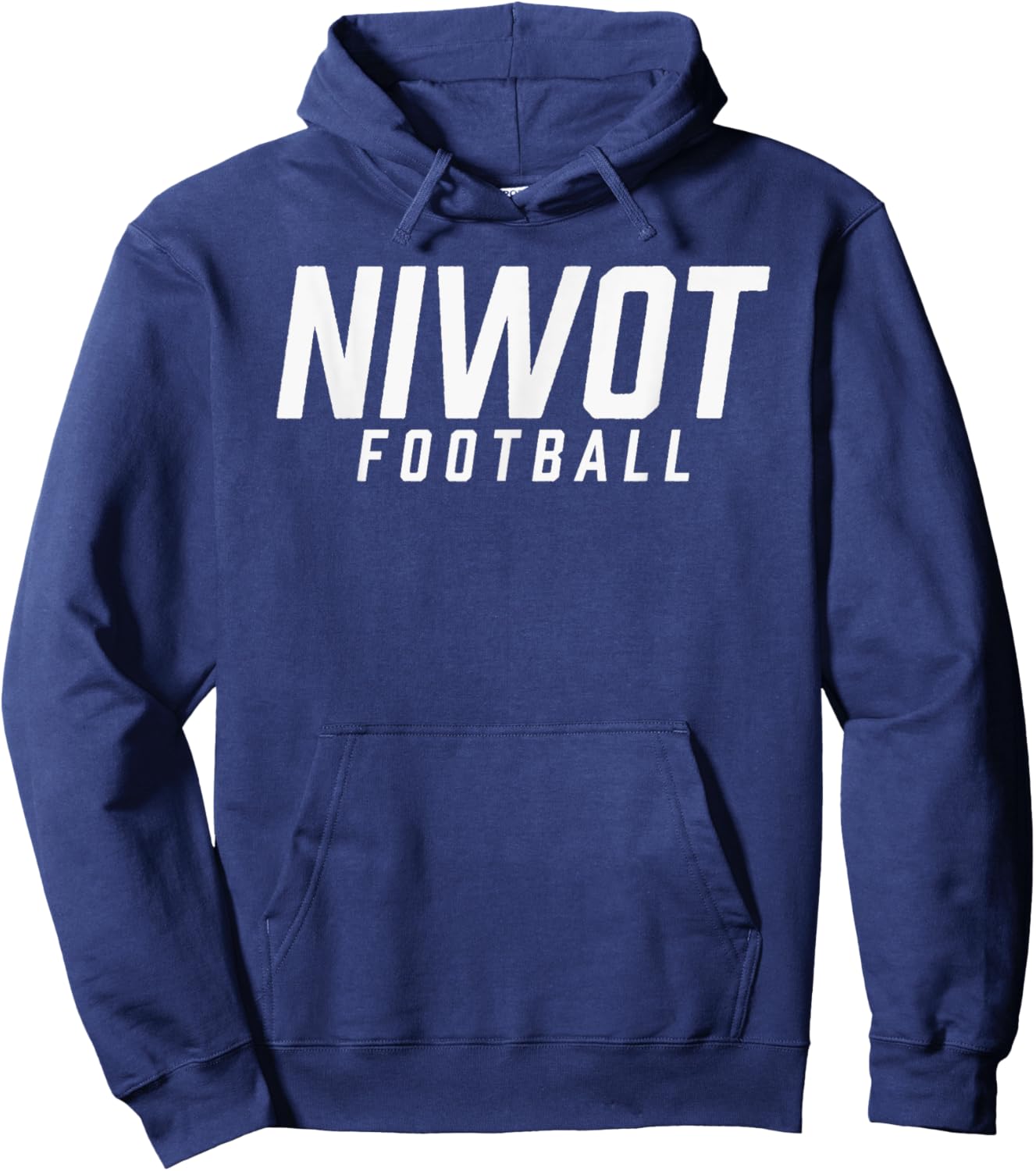 Niwot High School Football Team Hoodie - Hoodie | Navy