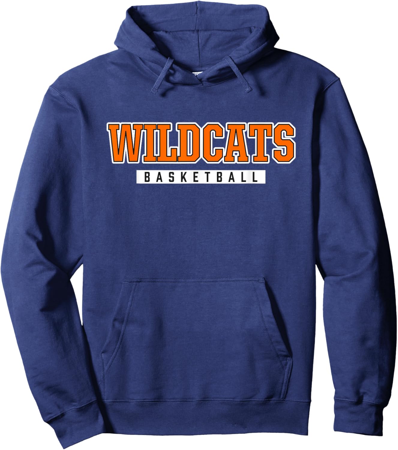 Wildcats Basketball Los Gatos High School Hoodie - Hoodie | Navy