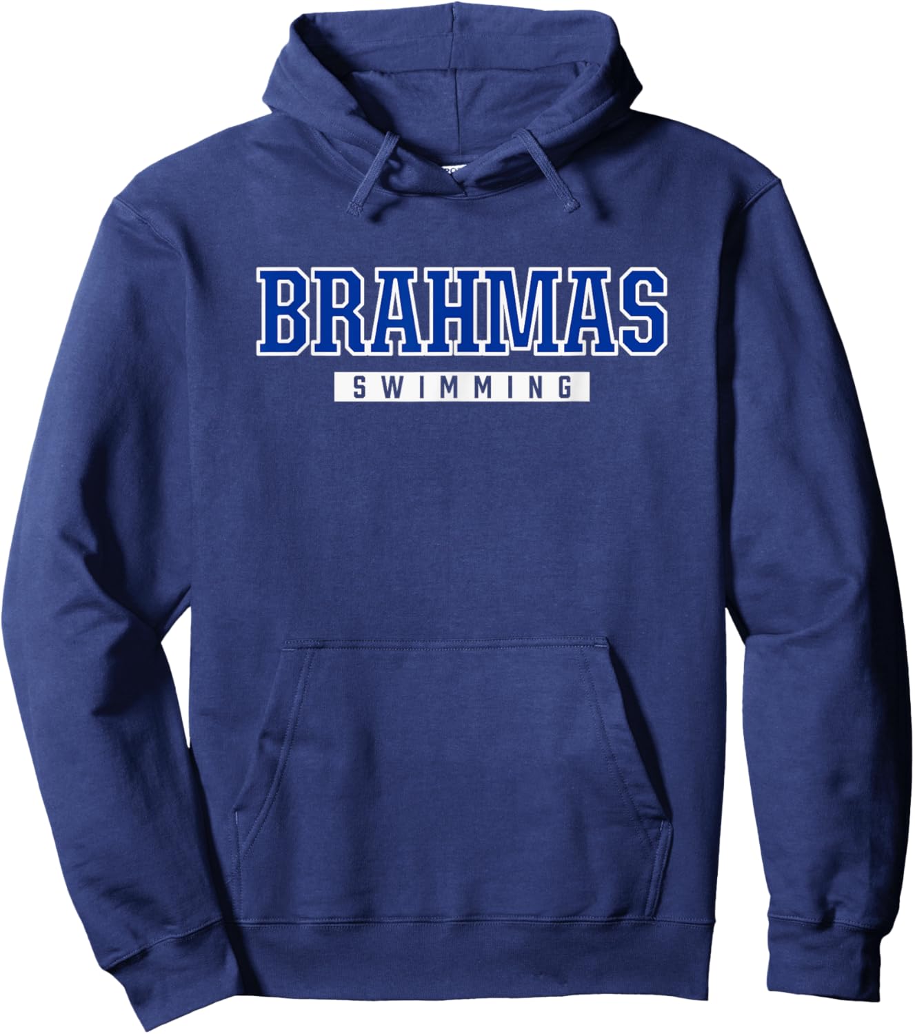 Macarthur Brahmas Swimming Hoodie - Hoodie | Navy
