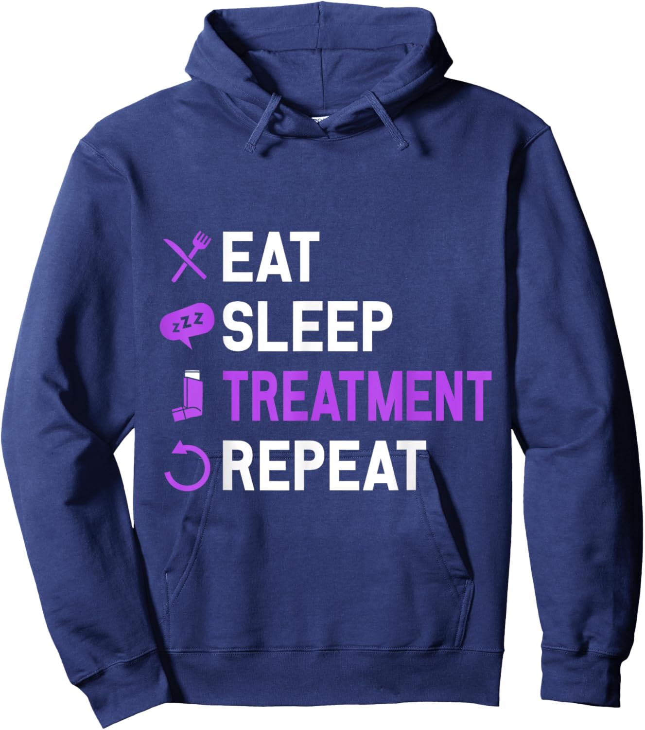Cystic Fibrosis CF Hoodie - Hoodie | Navy
