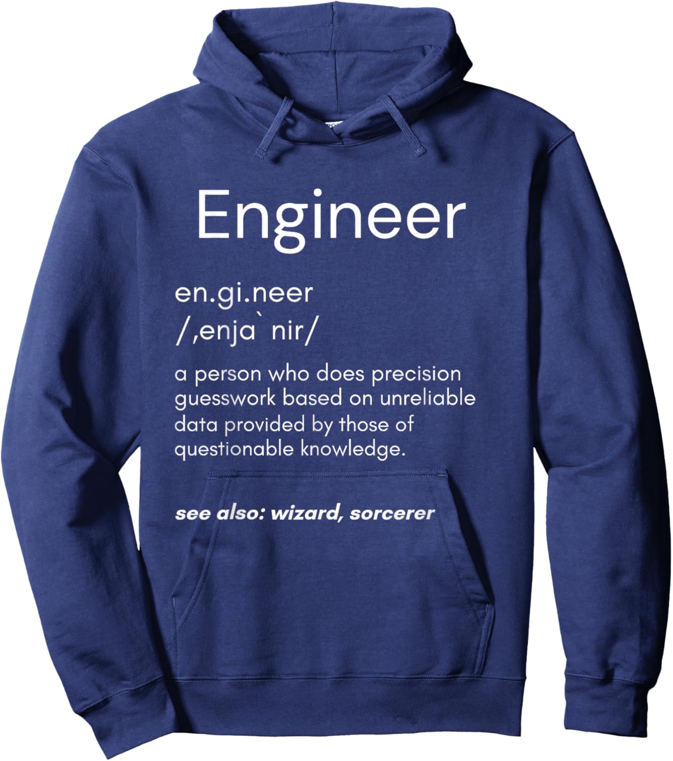 Engineer Art Women Civil Electrical Aerospace Grad Hoodie - Hoodie | Navy