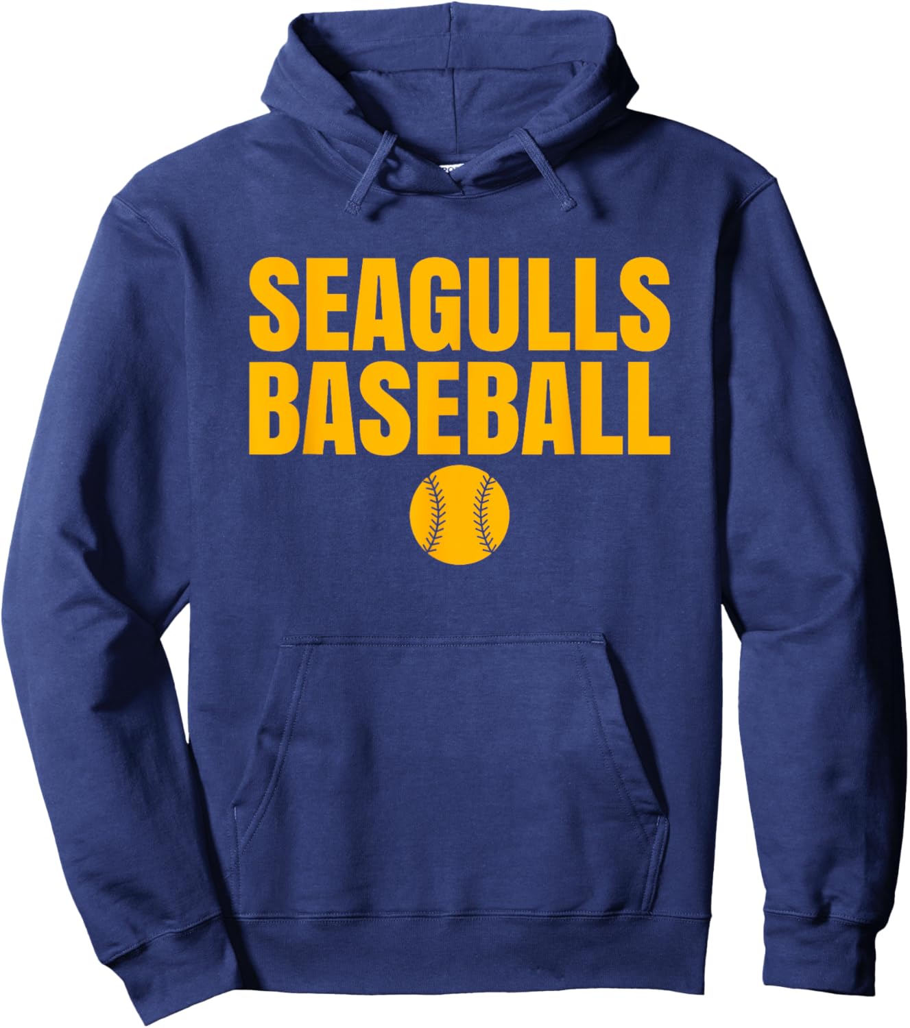 Everett Seagulls Baseball Hoodie - Hoodie | Navy