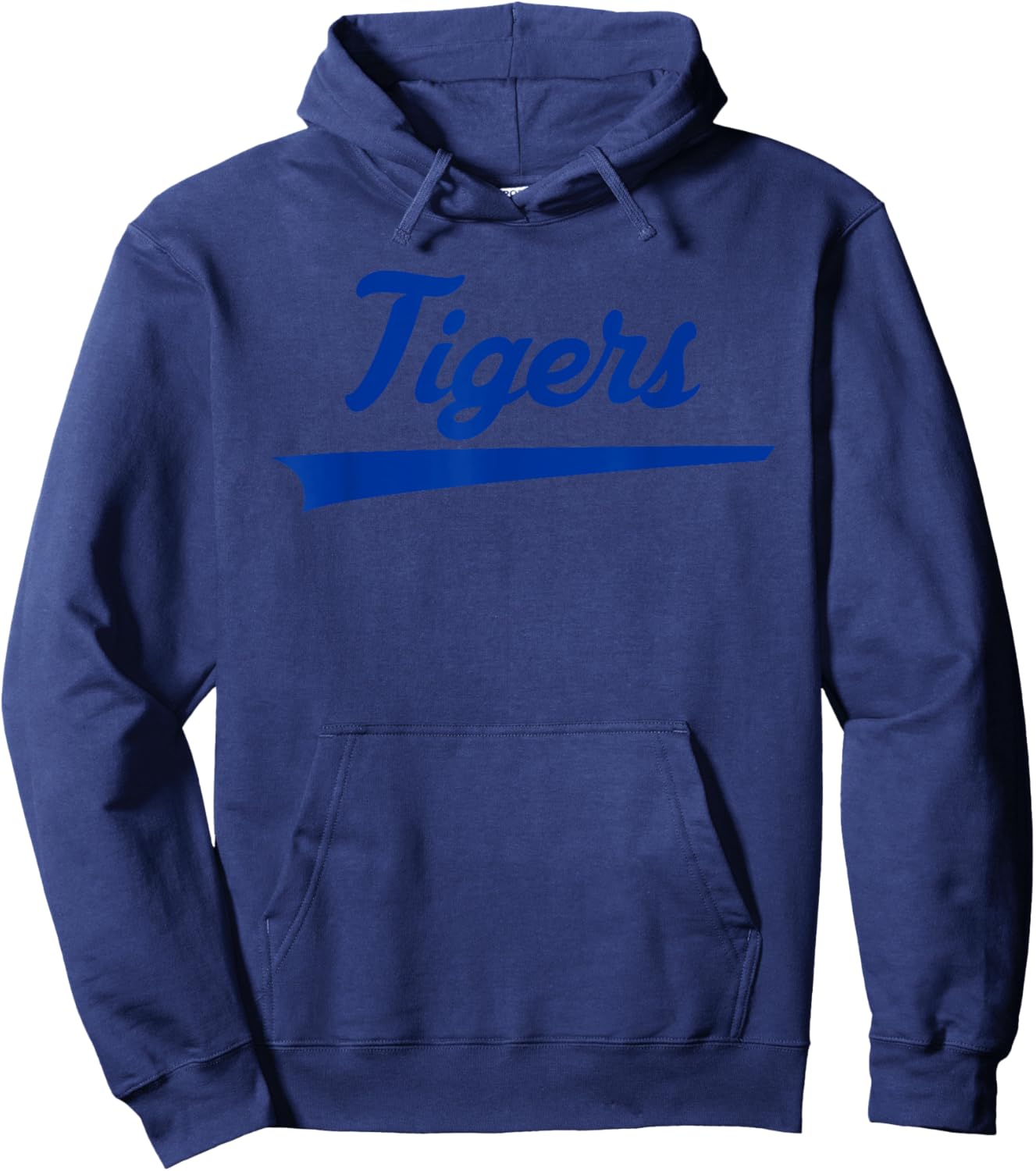 Tidehaven Tigers Vintage Swoosh Hoodie - Hoodie | Navy