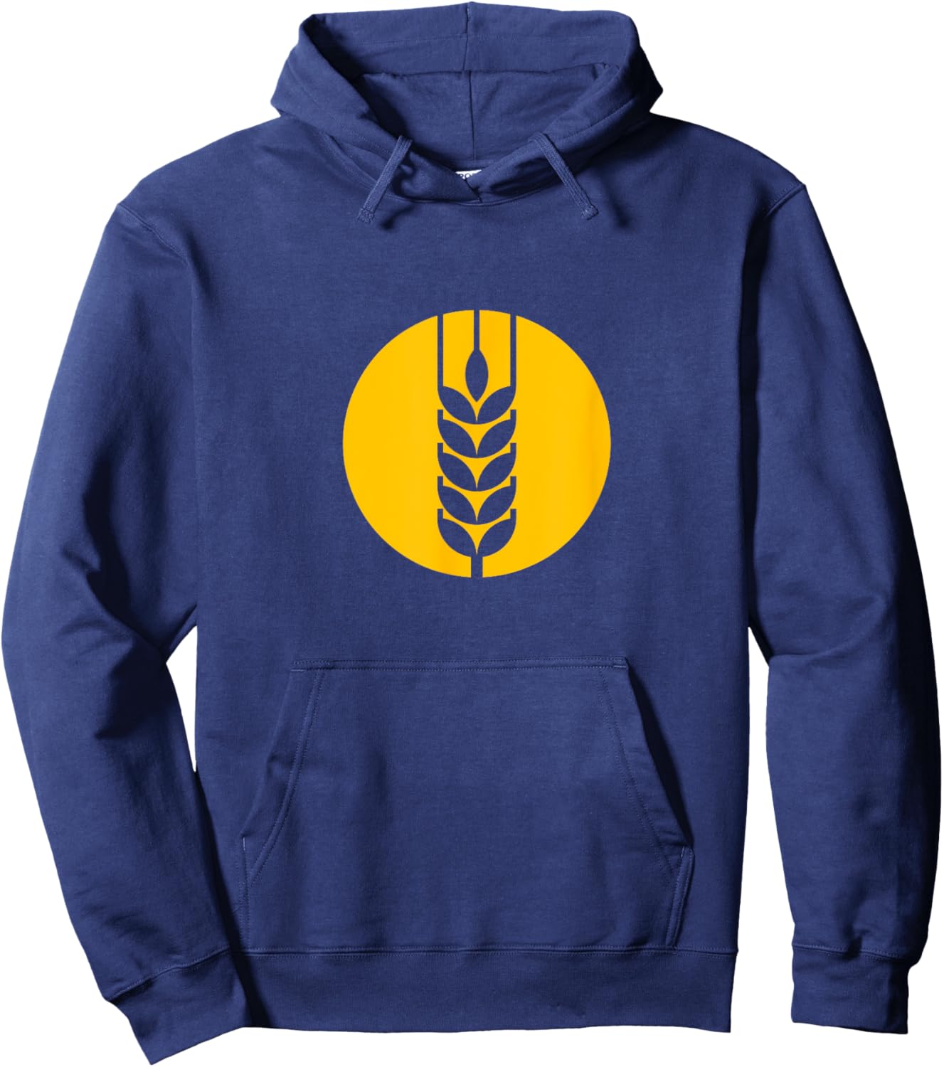 Wheat Harvest Farmer Grain Producer Agriculture Hoodie - Hoodie | Navy