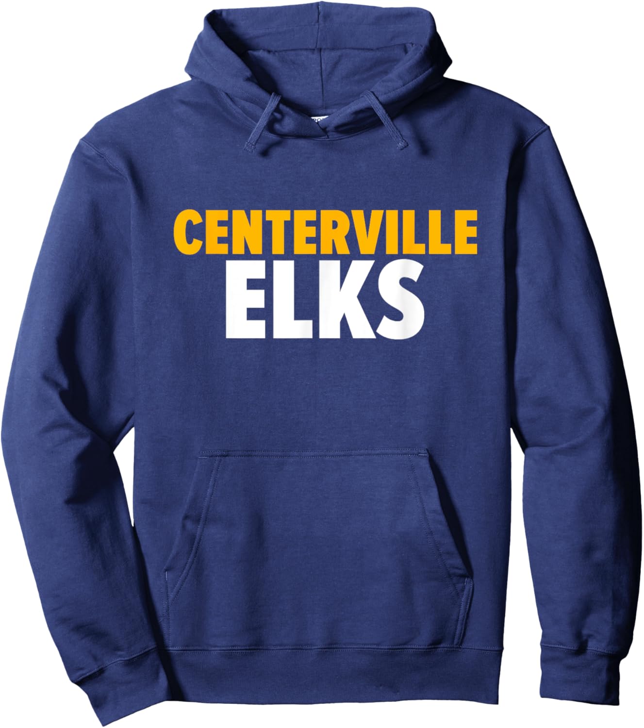 Centerville Elks Bold Hoodie - Hoodie | Navy
