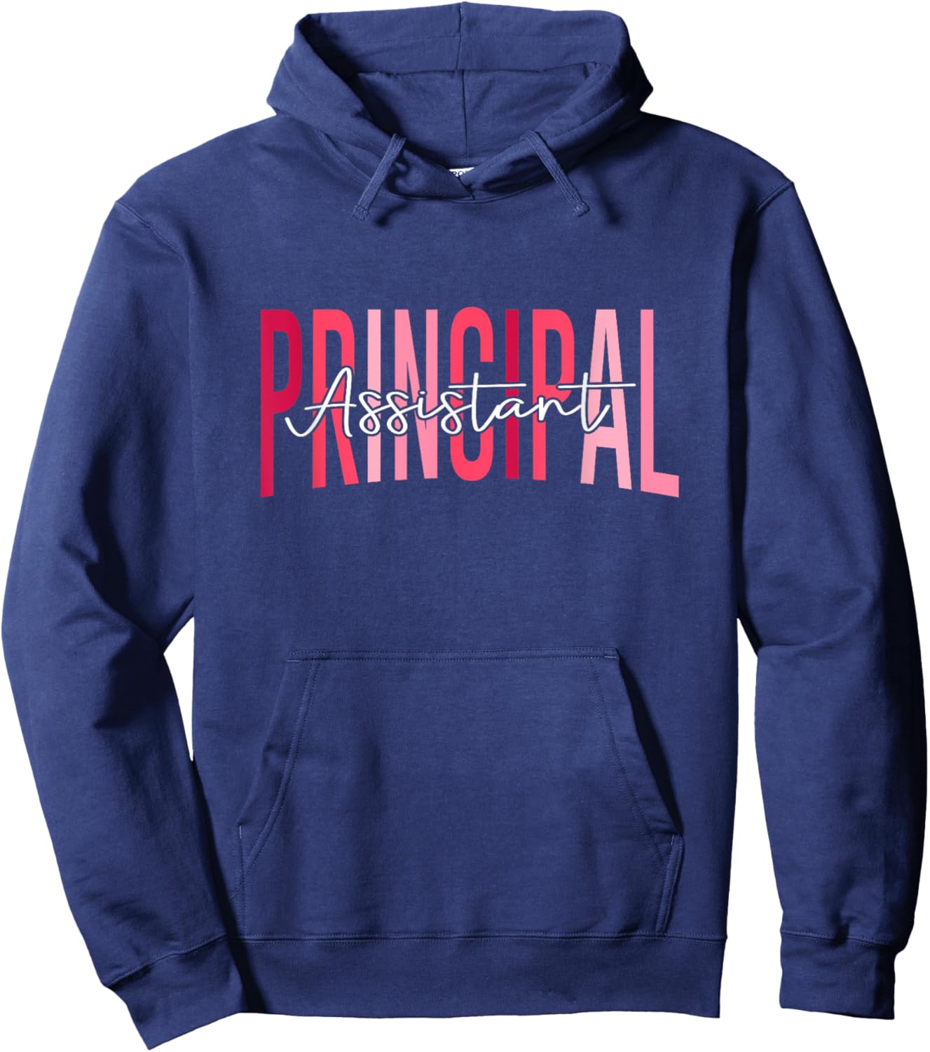 Funny Assistant Principal Funny School Worker Assistant Hoodie - Hoodie | Navy