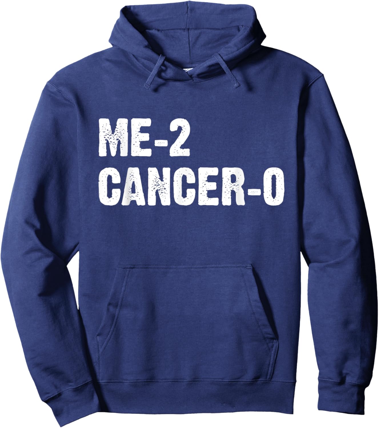 Cancer Survivor Me 2 Cancer 0 Beat Cancer Twice Hoodie - Hoodie | Navy
