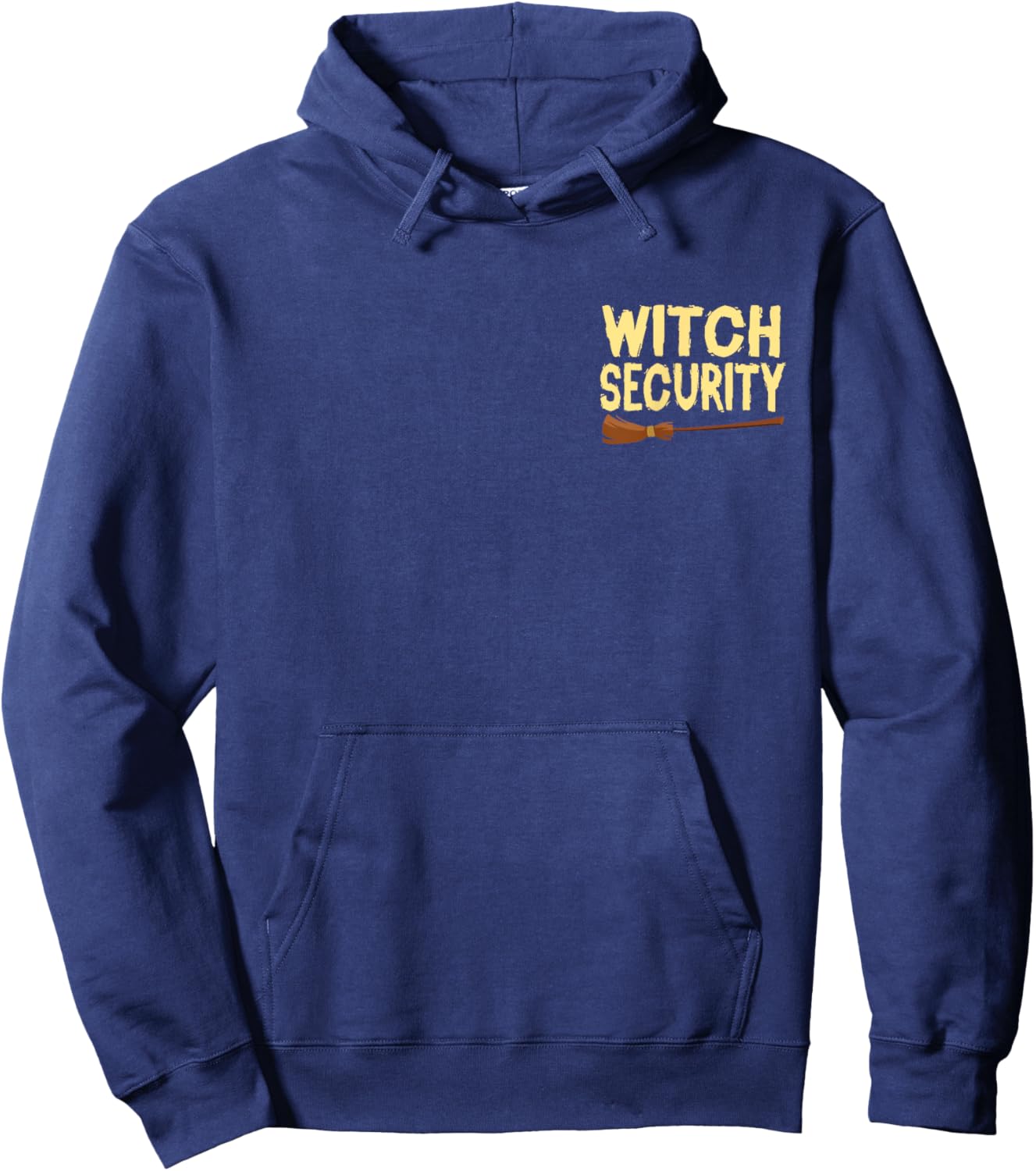 Witch Security Halloween Costume For Couple and Parents Hoodie - Hoodie | Navy