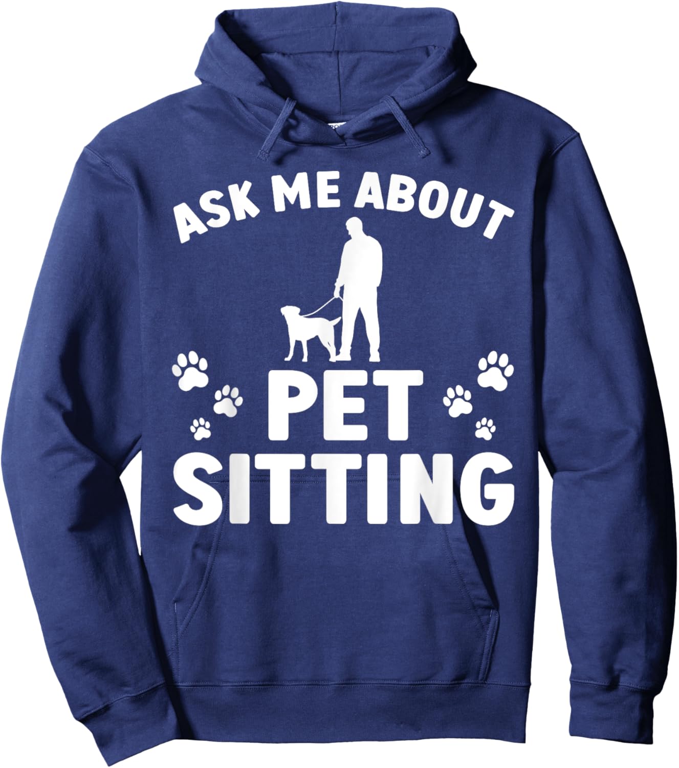 Best Pet Sitter Design Women Dog Sitter Pet Sitting Hoodie - Hoodie | Navy
