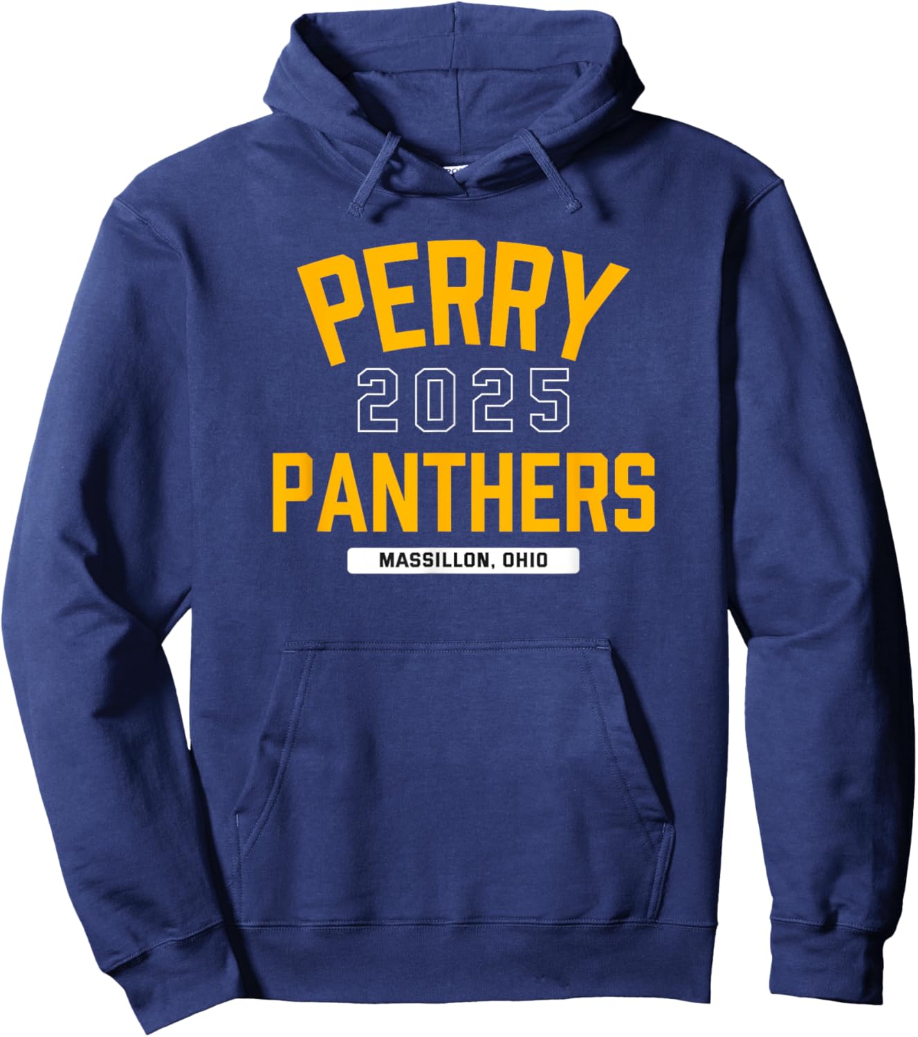 Perry Panthers Massillon, Ohio 2025 Hoodie - Hoodie | Navy