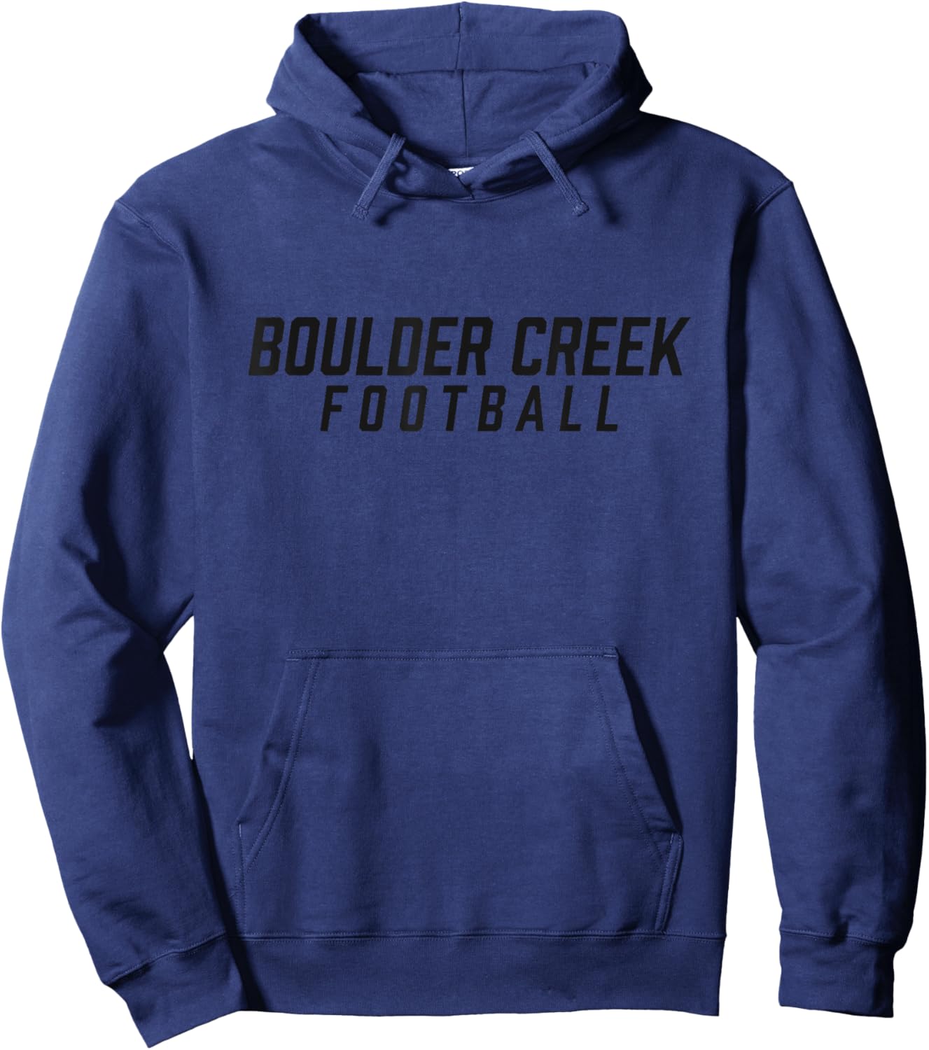 Boulder Creek High School Football Team Hoodie - Hoodie | Navy