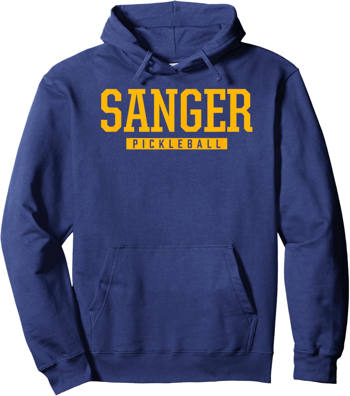 Sanger Indians Pickleball HS Hoodie - Hoodie | Navy