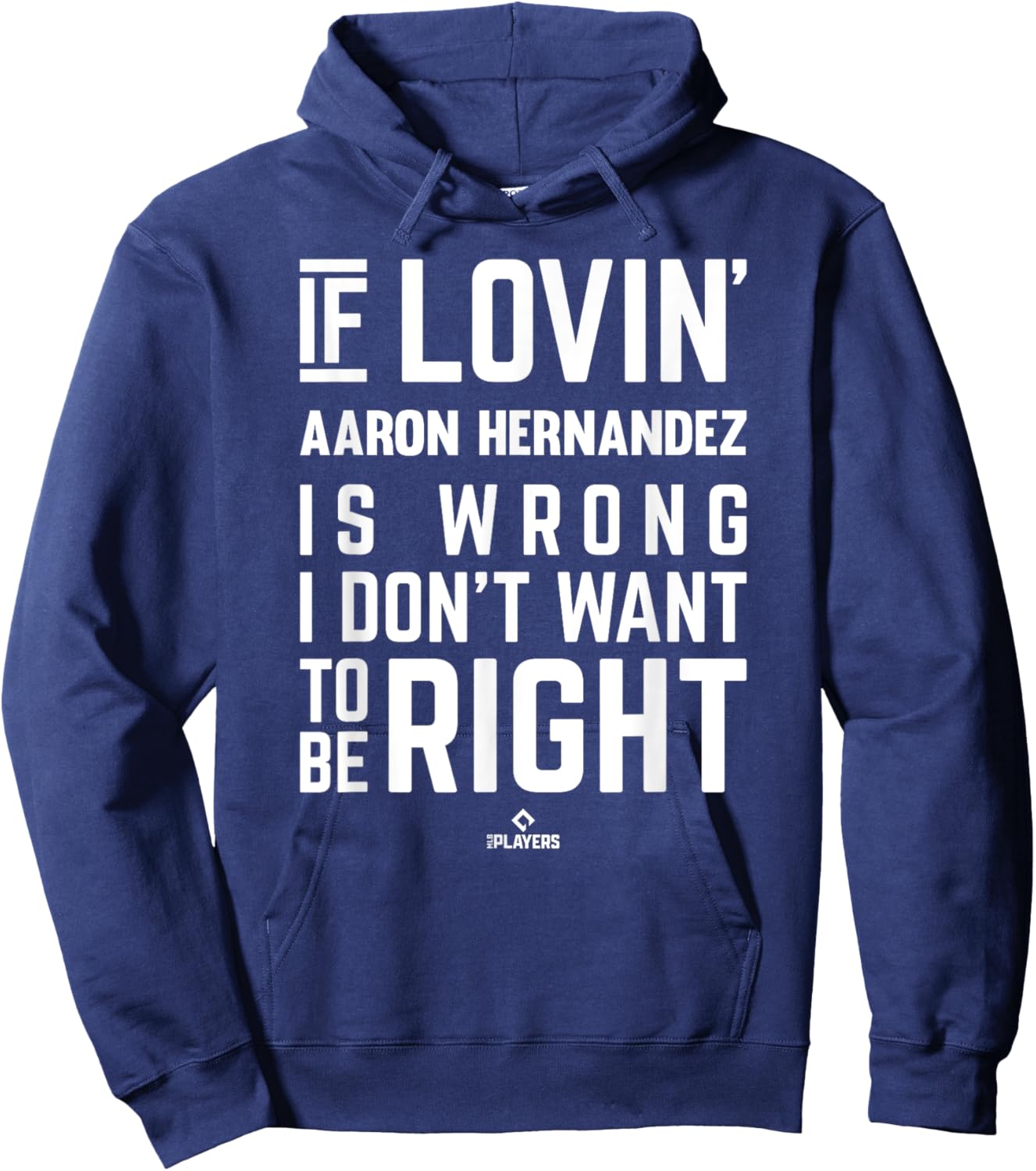 If Loving Aaron Hernandez Prospect Baseball Fan Gear Hoodie - Hoodie | Navy