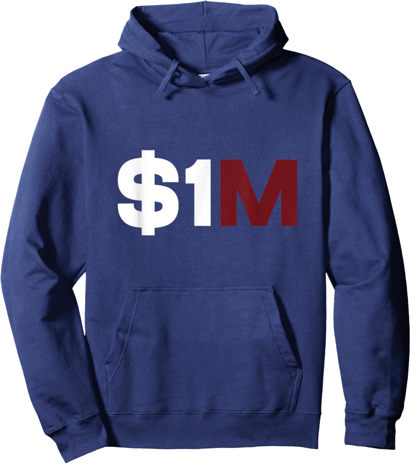 Trendy 1 Million Dollar | 1 Million Club Millionaire | $1M Hoodie - Hoodie | Navy