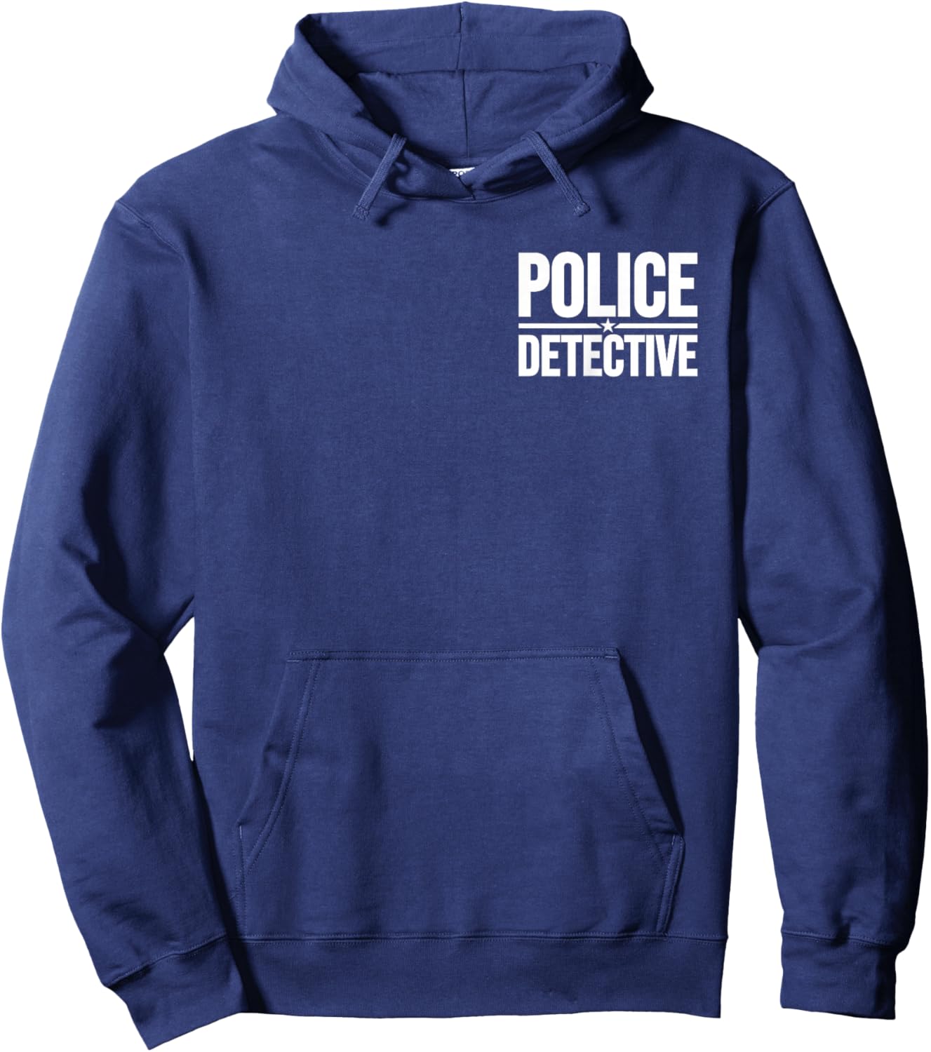 Police Detective Uniform Costume Halloween Hoodie - Hoodie | Navy