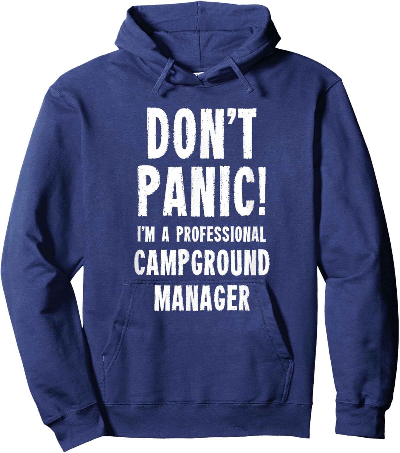 Campground Manager Hoodie - Hoodie | Navy
