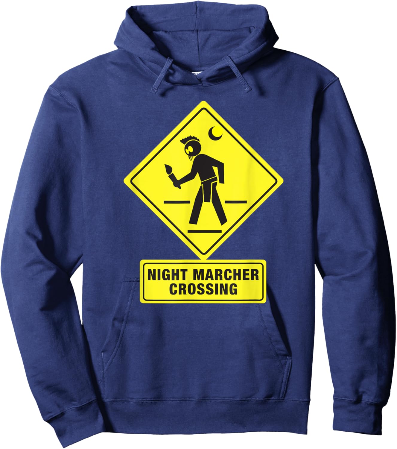 Night Marcher Crossing Hawaii Ghost funny Hoodie - Hoodie | Navy