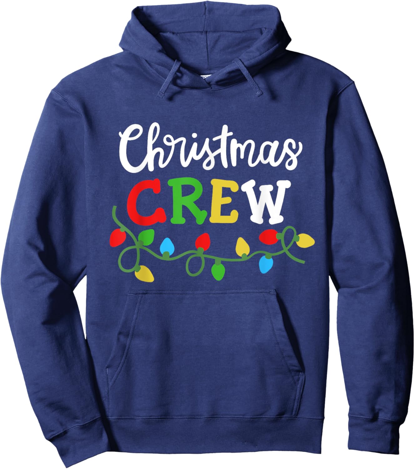 Christmas Crew Matching Family Xmas Party Men Women Kids Hoodie - Hoodie | Navy