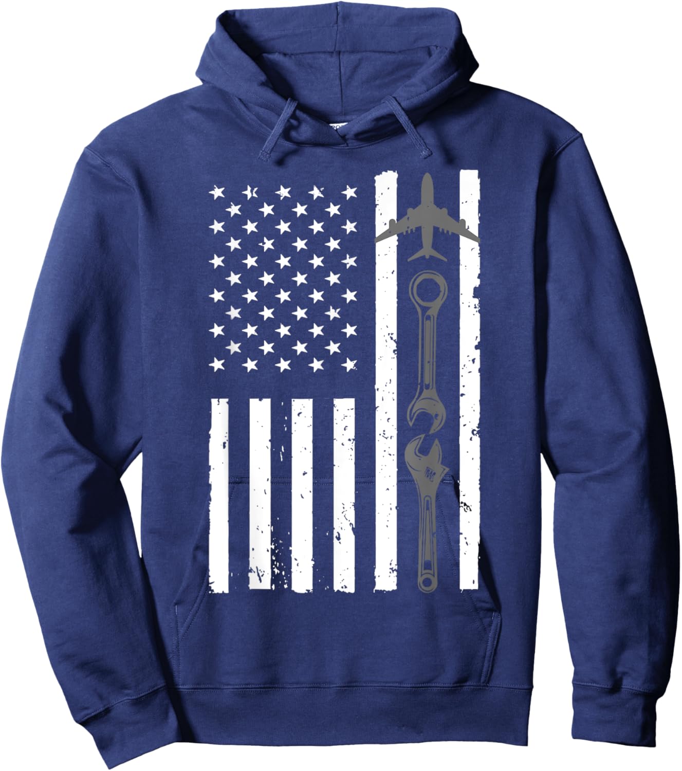 Cool Aircraft Mechanic Art Women Aircraft Technician Hoodie - Hoodie | Navy