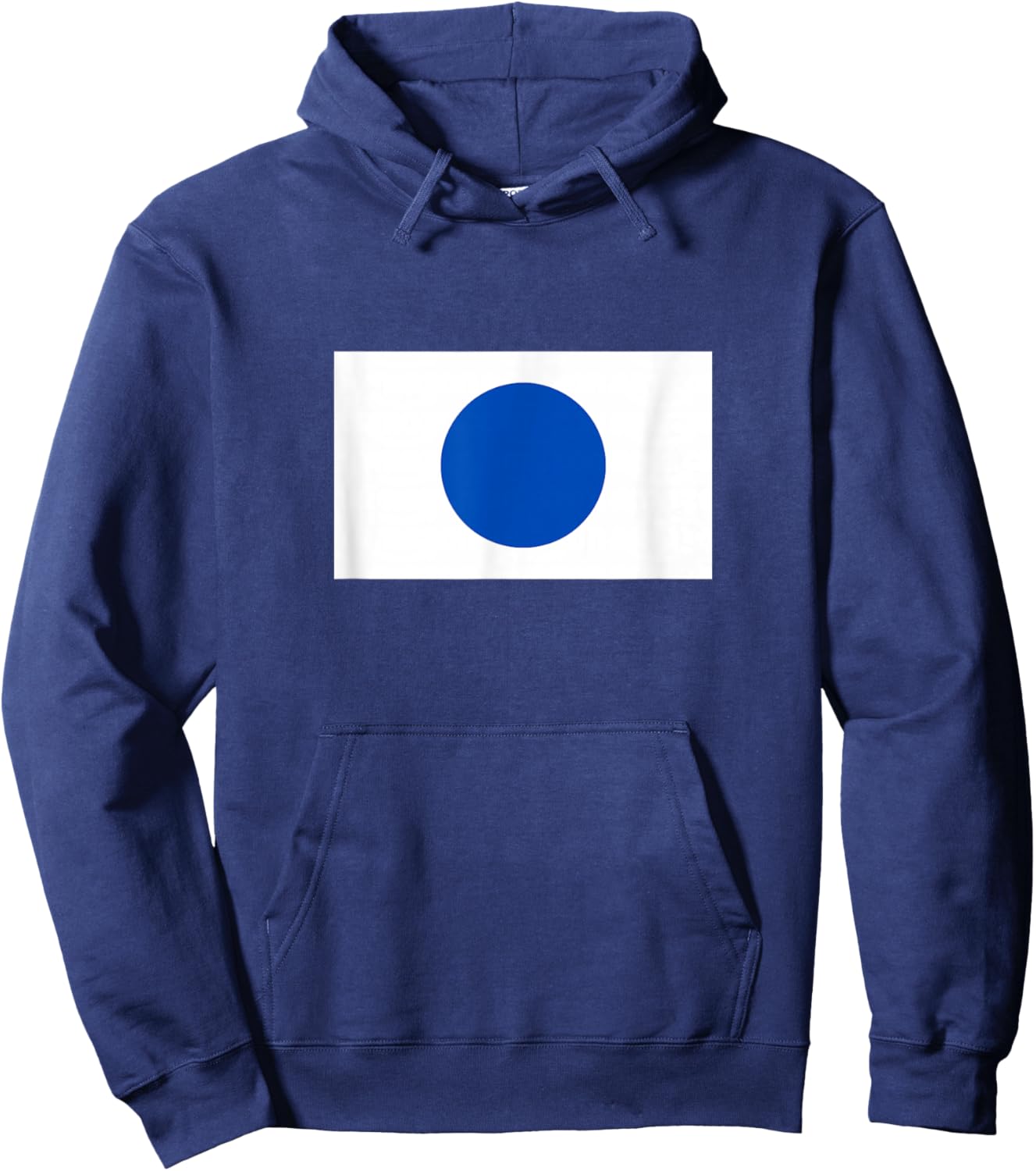 Blue Dot Democrat Sign - Democratic Blue Dot Campaign Sign Hoodie - Hoodie | Navy