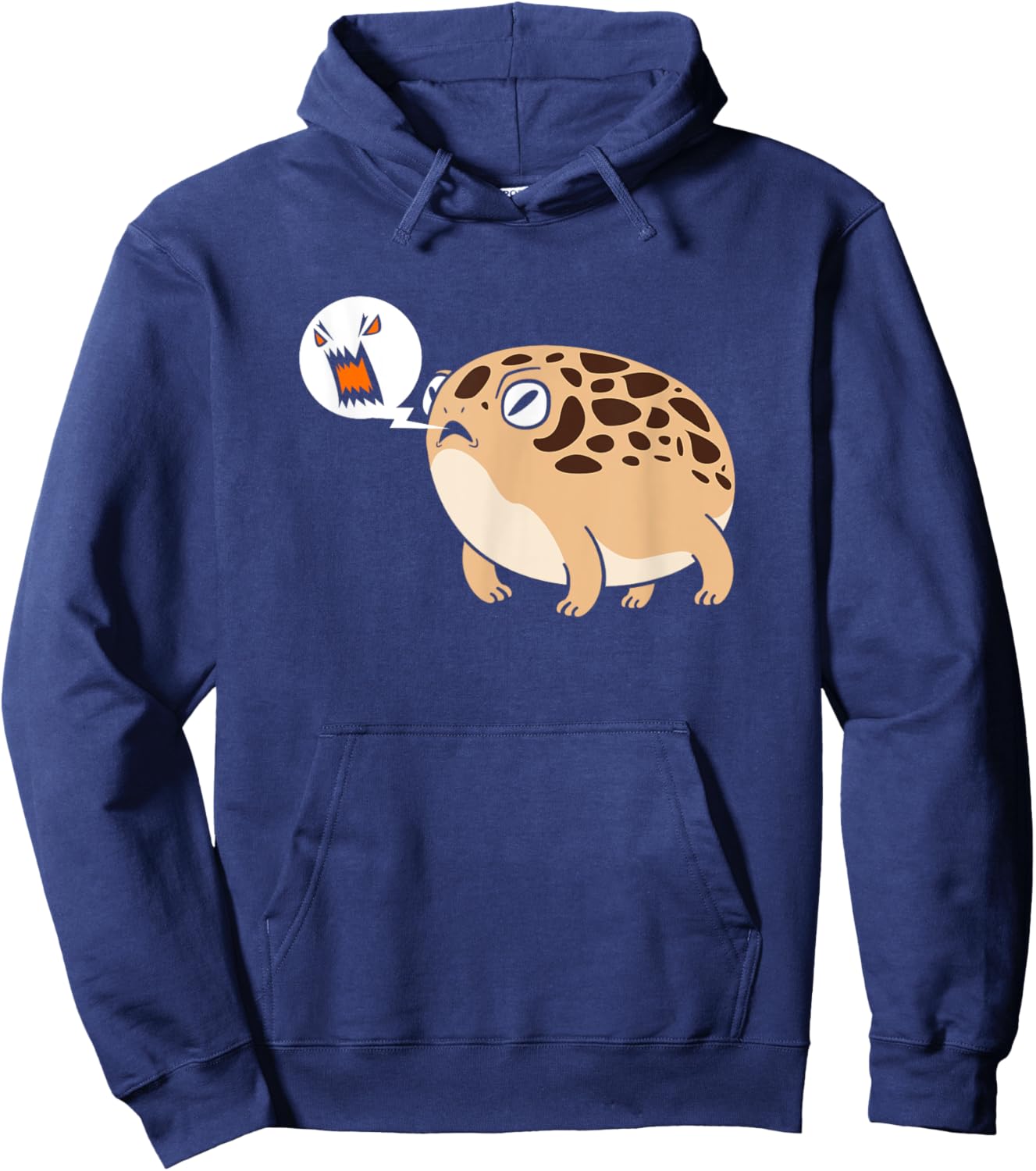 Cute Desert Rain Frog Lover Angry Frog Hoodie - Hoodie | Navy