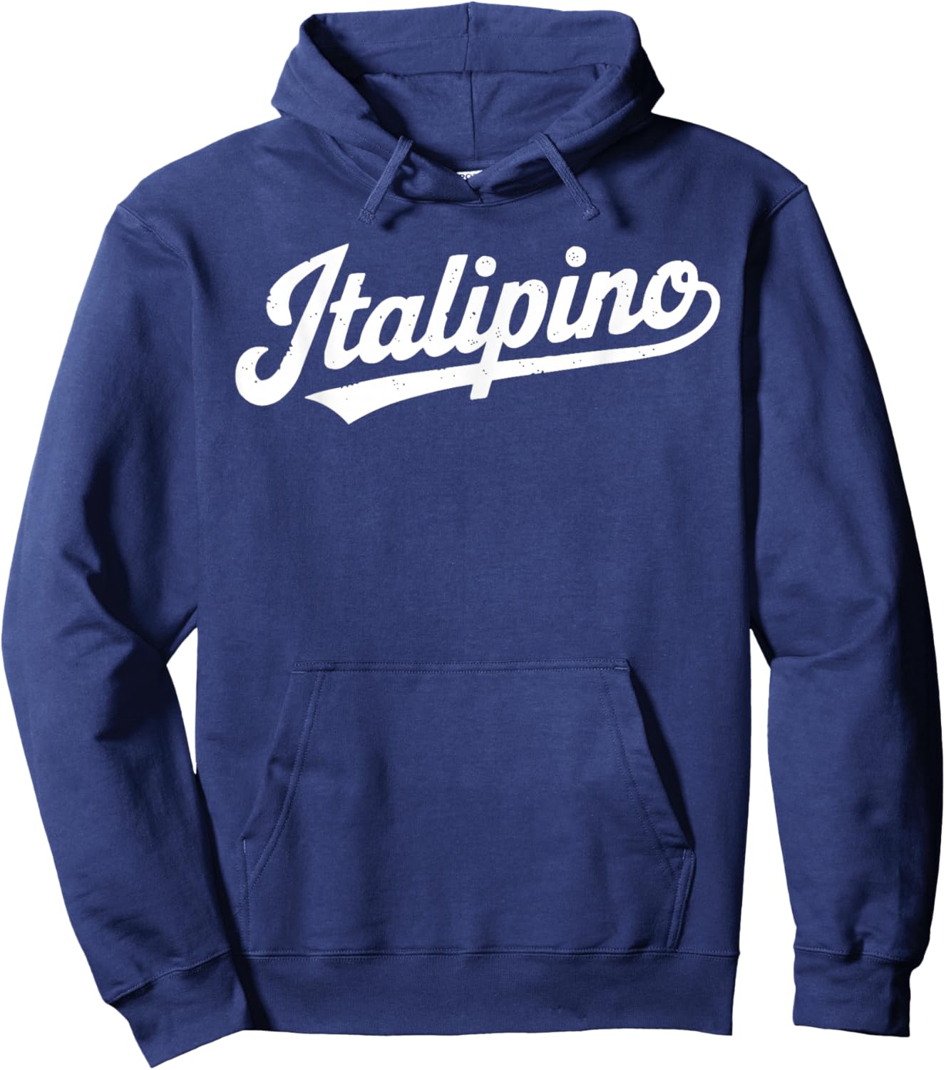Half Filipino Half Italian Flag Italy Philippines Hoodie - Hoodie | Navy