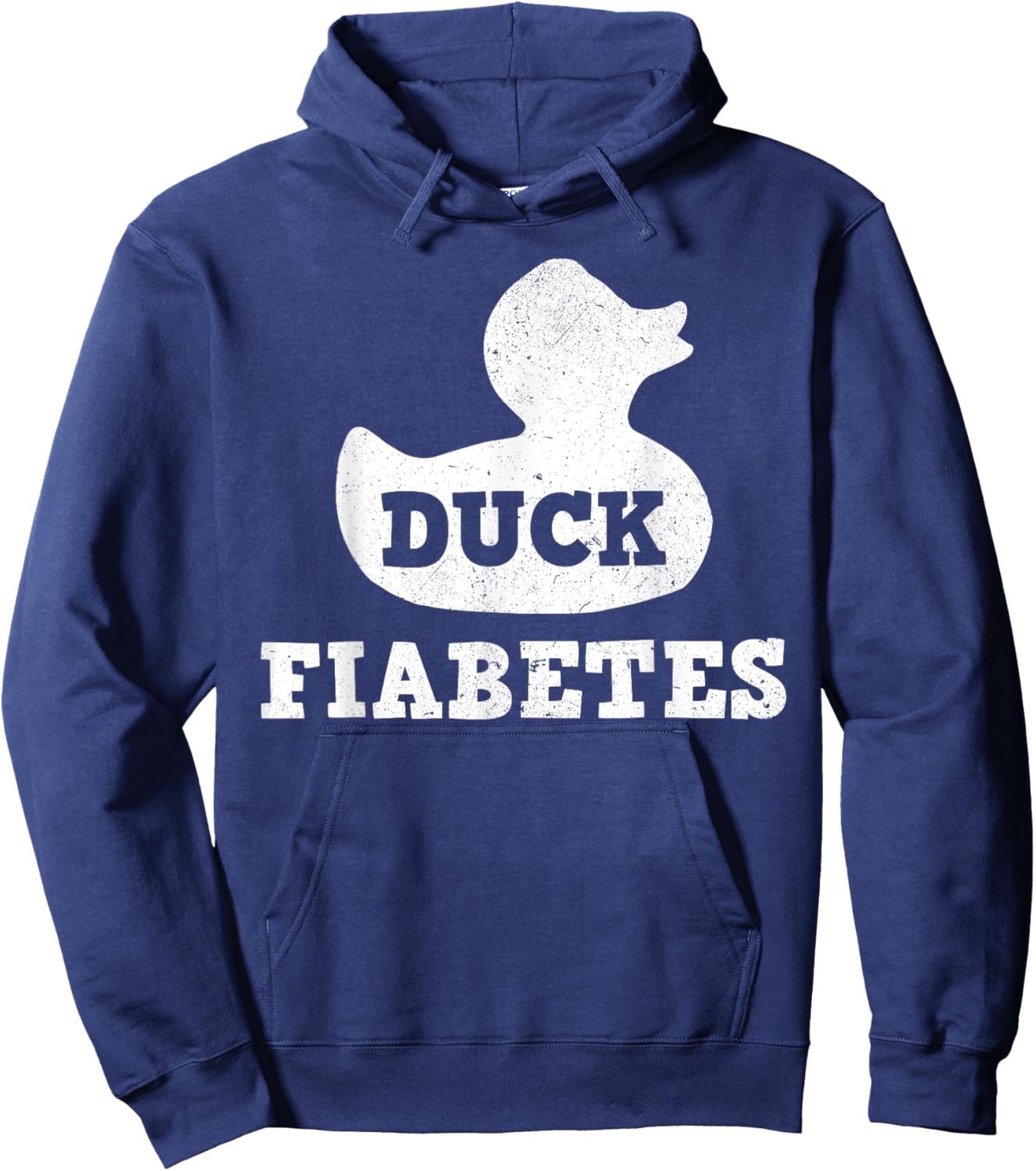 Duck Fiabetes Diabetes Awareness Month Insulin Pancreas Hoodie - Hoodie | Navy
