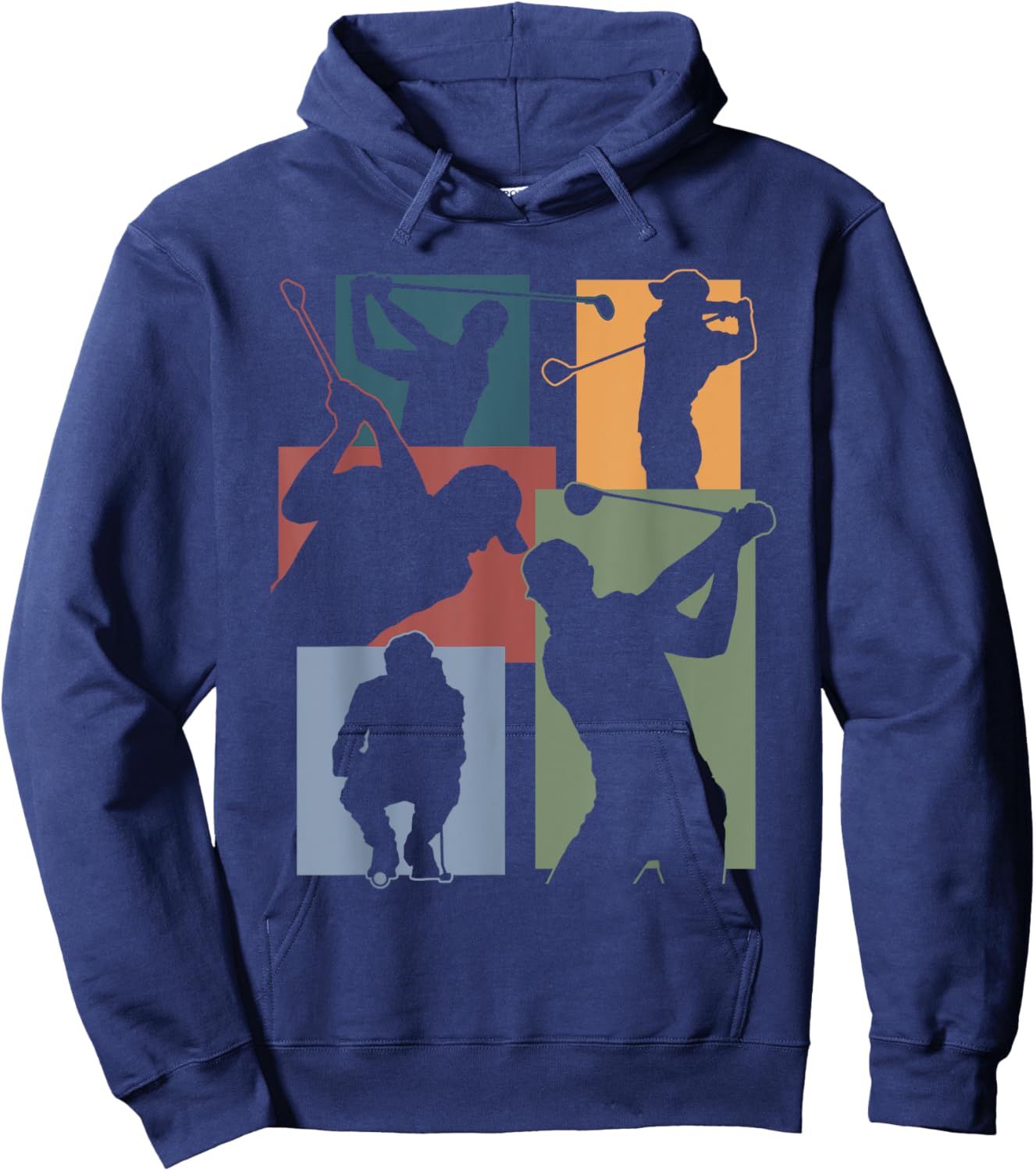 Funny Golf Player Cool Golfer Golfing Game Enthusiast Outfit Hoodie - Hoodie | Navy
