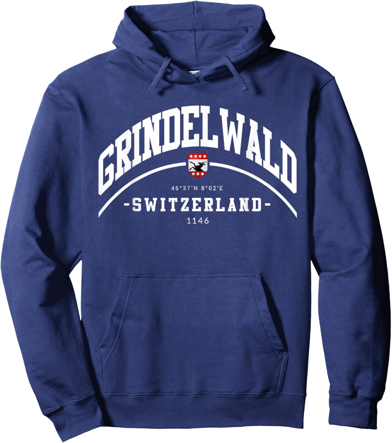 Grindelwald vacation to Grindelwald Switzerland home Hoodie - Hoodie | Navy