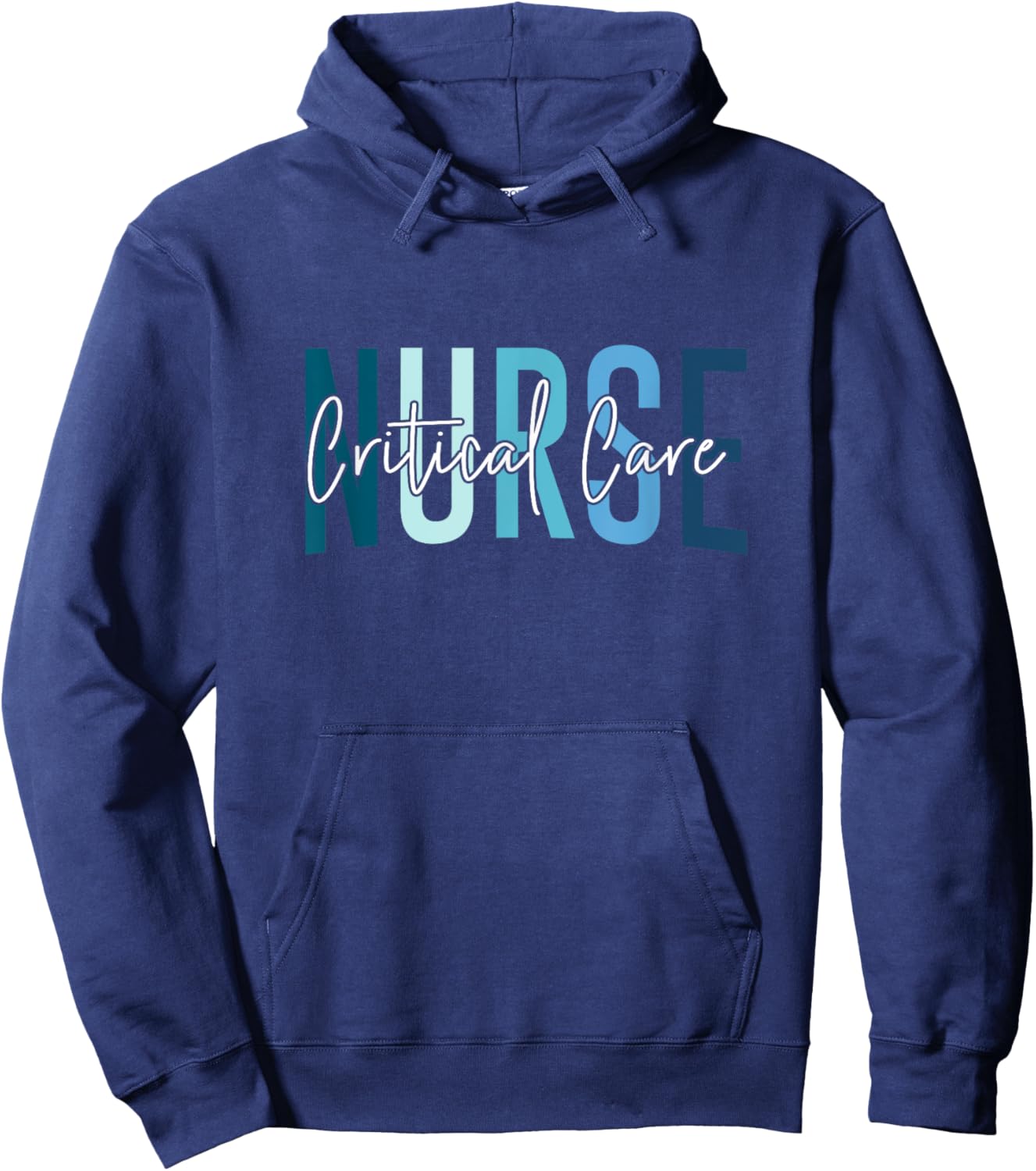 Funny Critical Care Nurse CCU Nurse Critical Care Nurse Hoodie - Hoodie | Navy