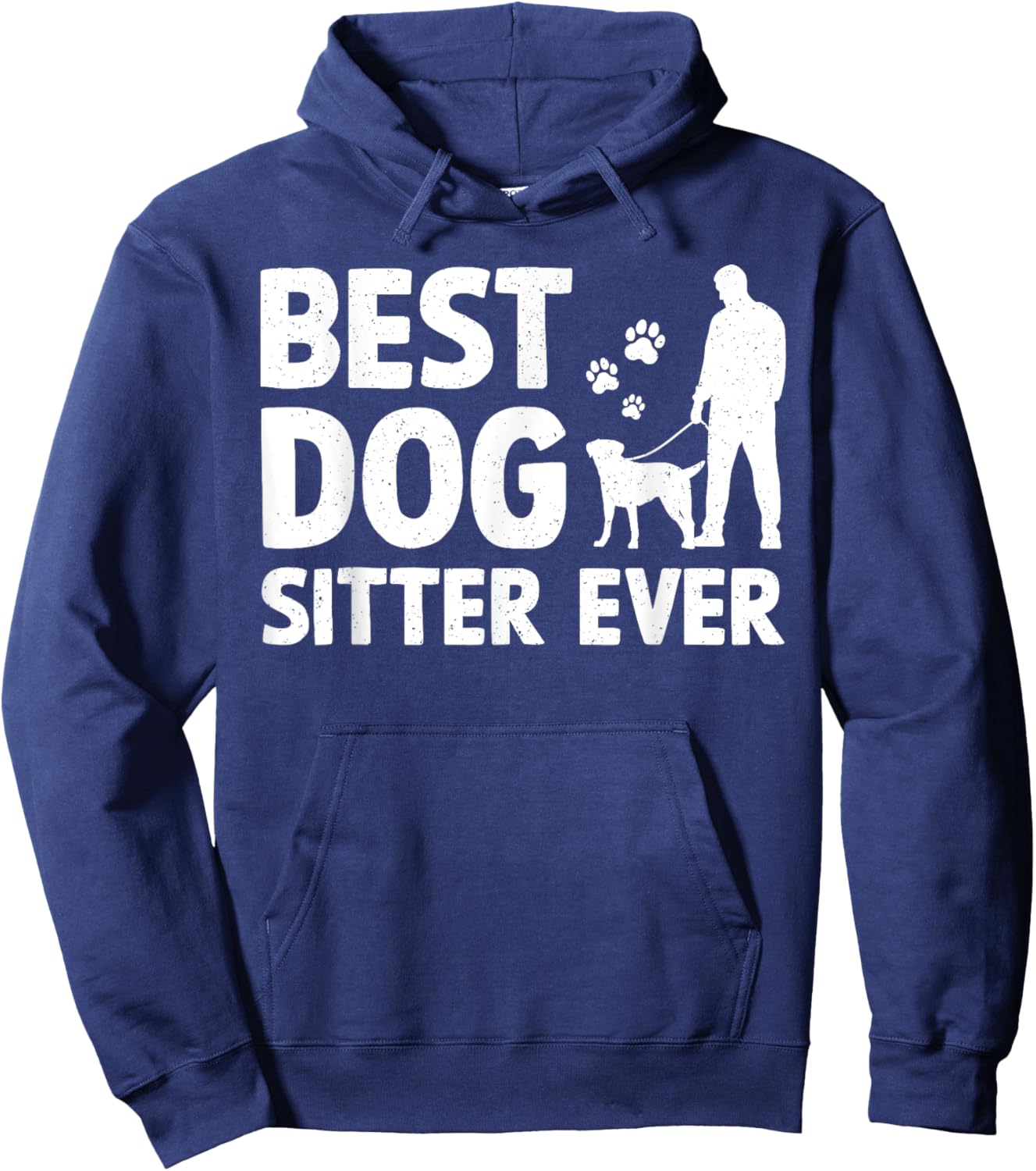 Funny Dog Sitter Design Women Pet Sitting Dog Sitter Hoodie - Hoodie | Navy