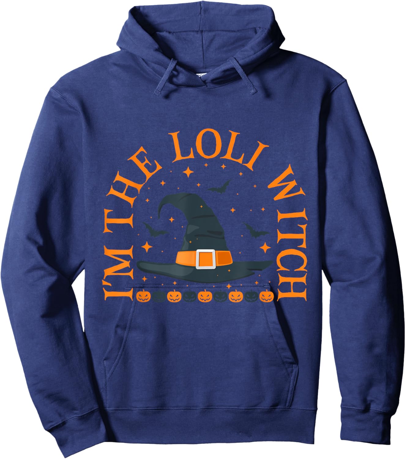 Im the Loli Witch Shirt Halloween Matching Group Costume Hoodie - Hoodie | Navy