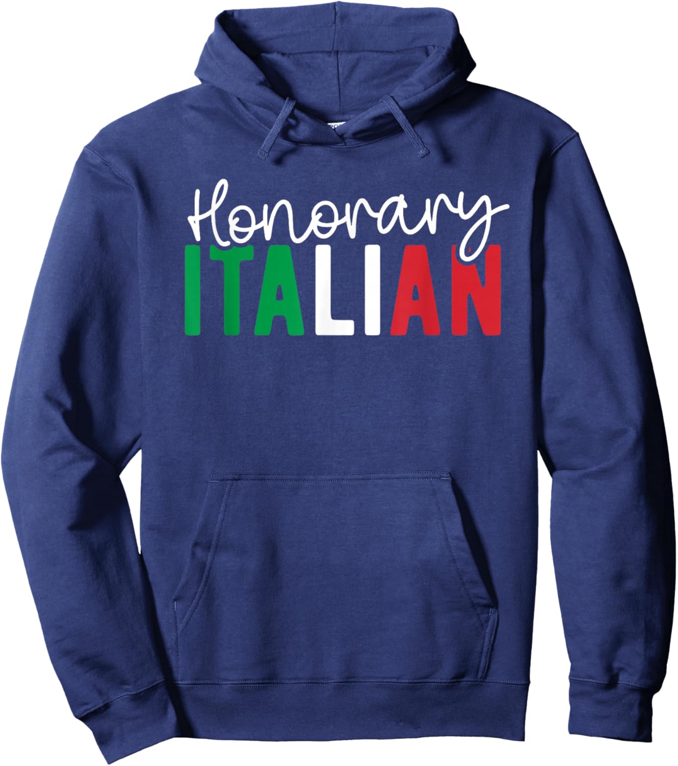 Honorary Italian Funny Italy Wedding Italian By Marriage Hoodie - Hoodie | Navy