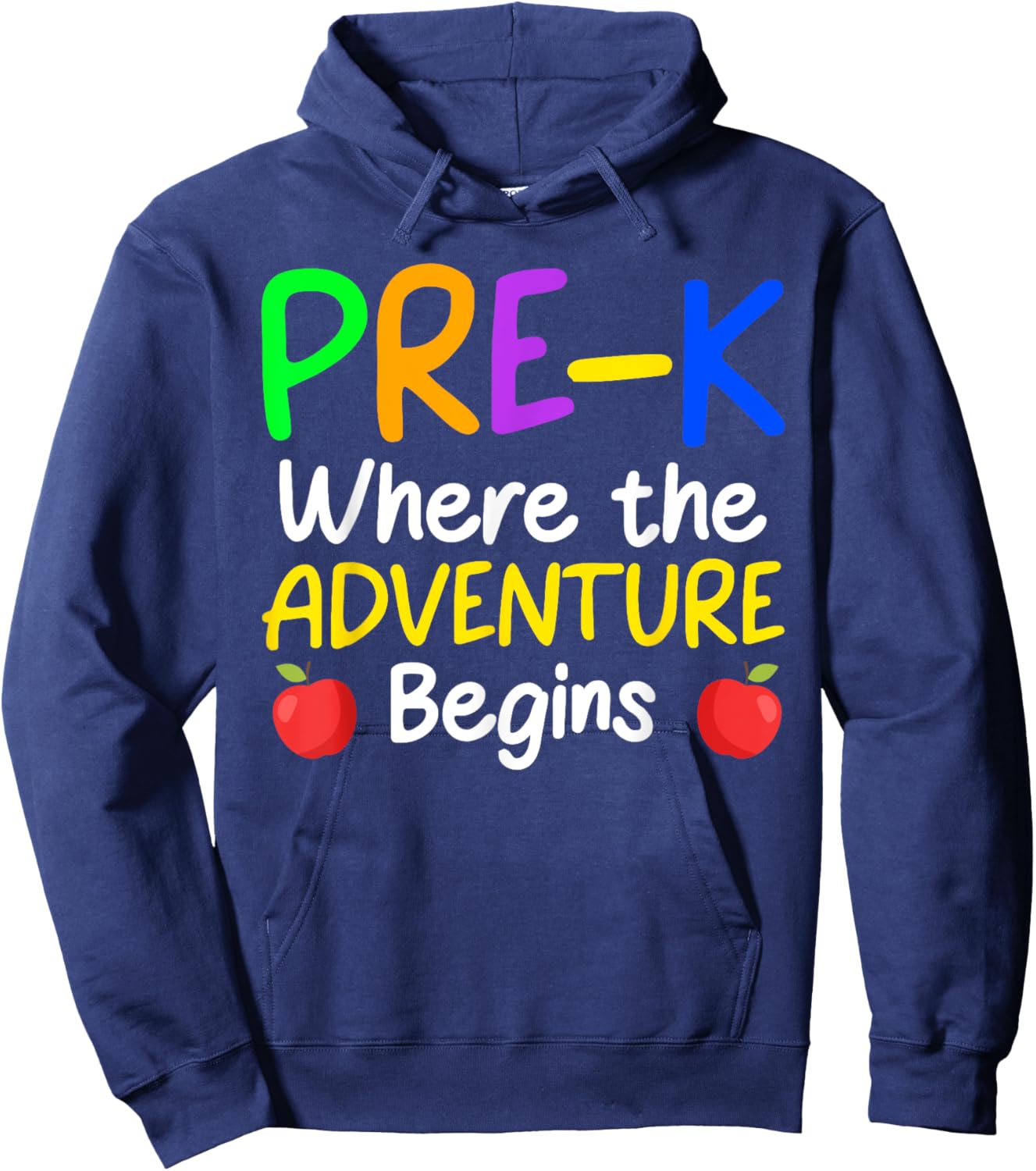Cute Pre-K Teacher Design Women School PreK Teacher Hoodie - Hoodie | Navy