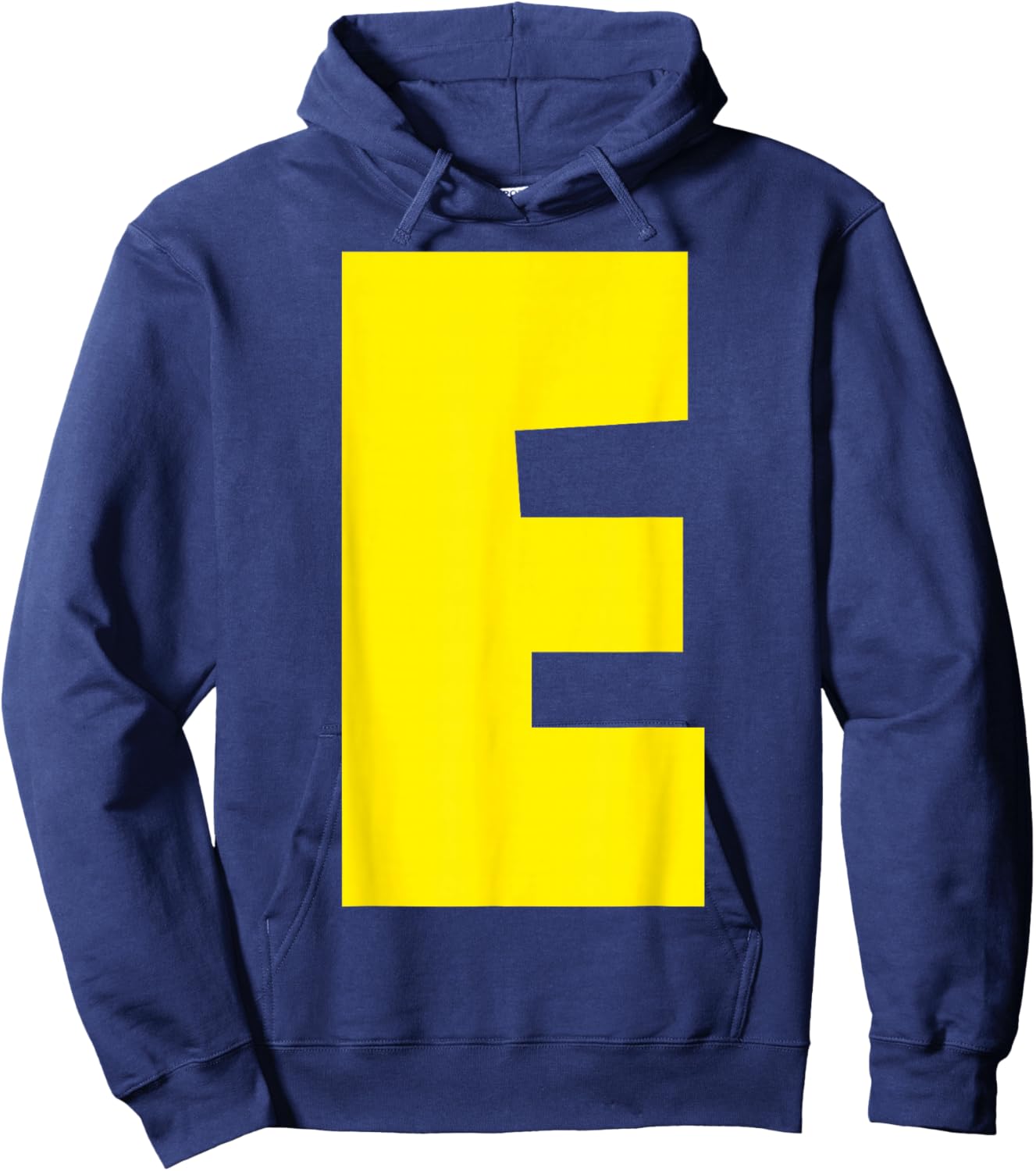 "E" Letter Chipmunk Group Matching Funny Halloween Letter E Hoodie - Hoodie | Navy