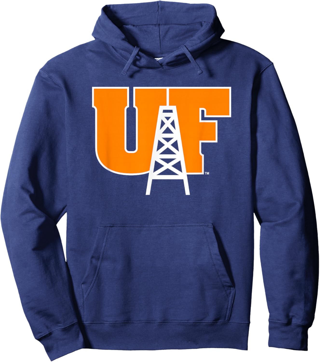 University of Findlay Oilers UF Derrick Logo Hoodie - Hoodie | Navy