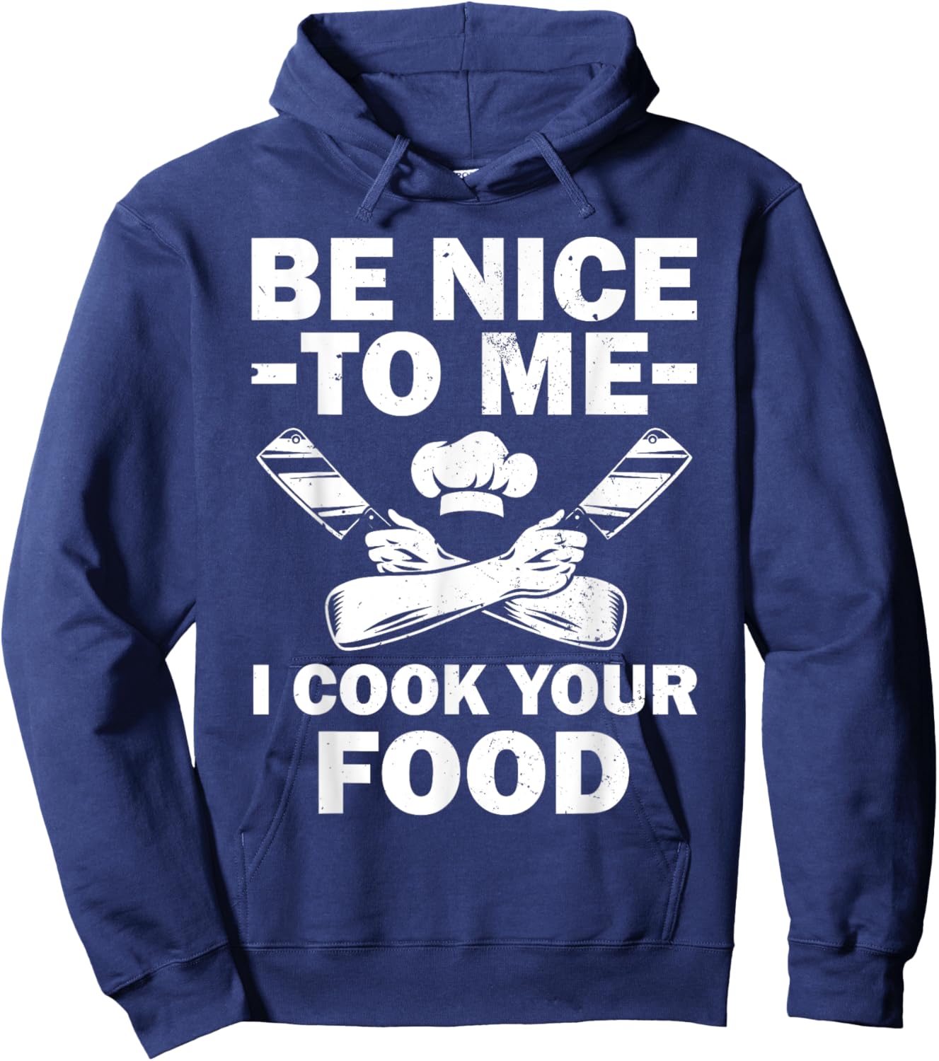 Funny Chef Design Women Cooking Culinary Cook Chef Hoodie - Hoodie | Navy