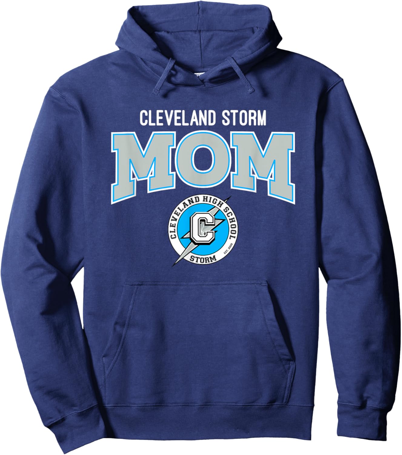 Cleveland Storm Logo Mom HS Hoodie - Hoodie | Navy