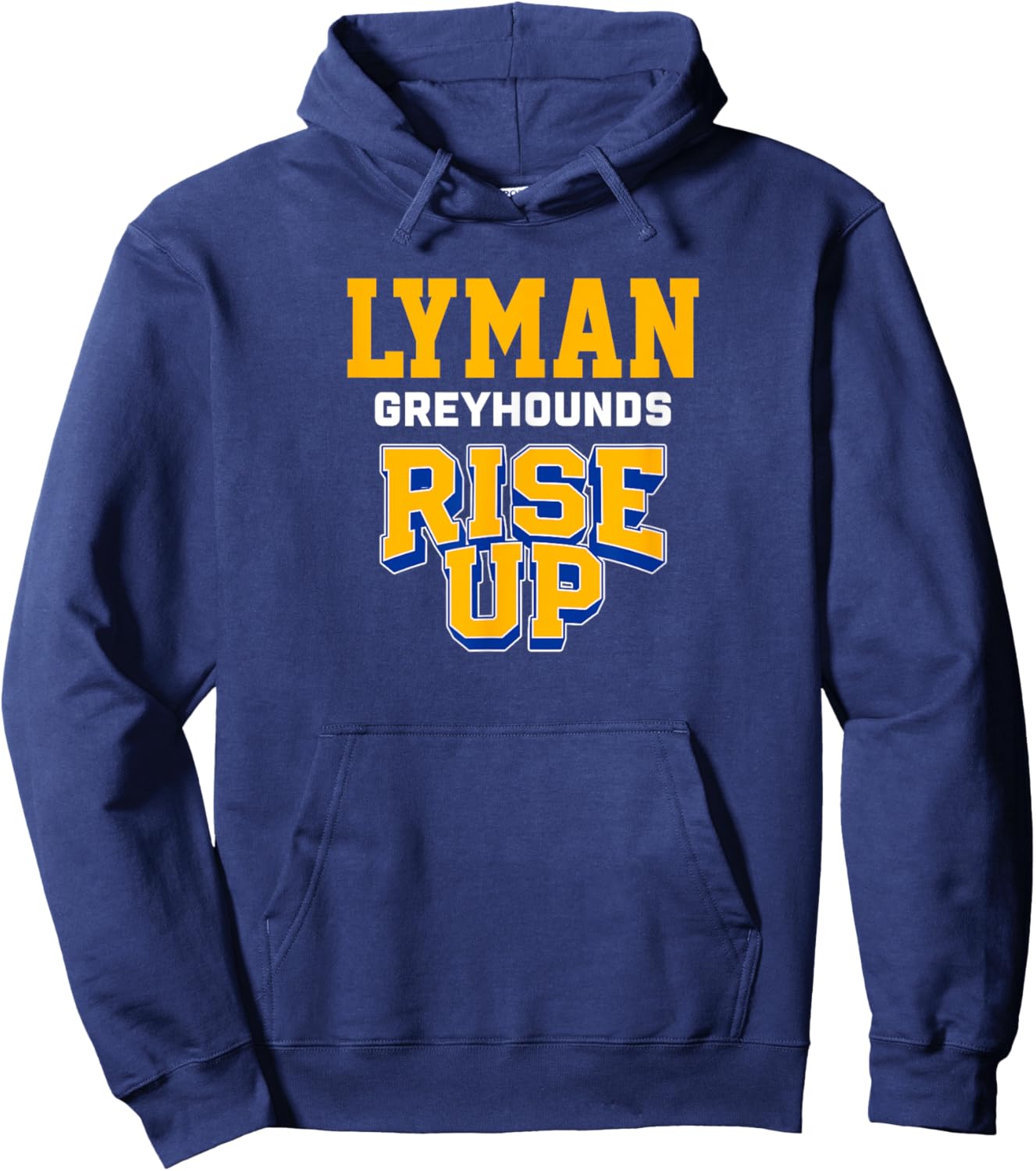 Lyman Greyhounds Rise Up HS Hoodie - Hoodie | Navy