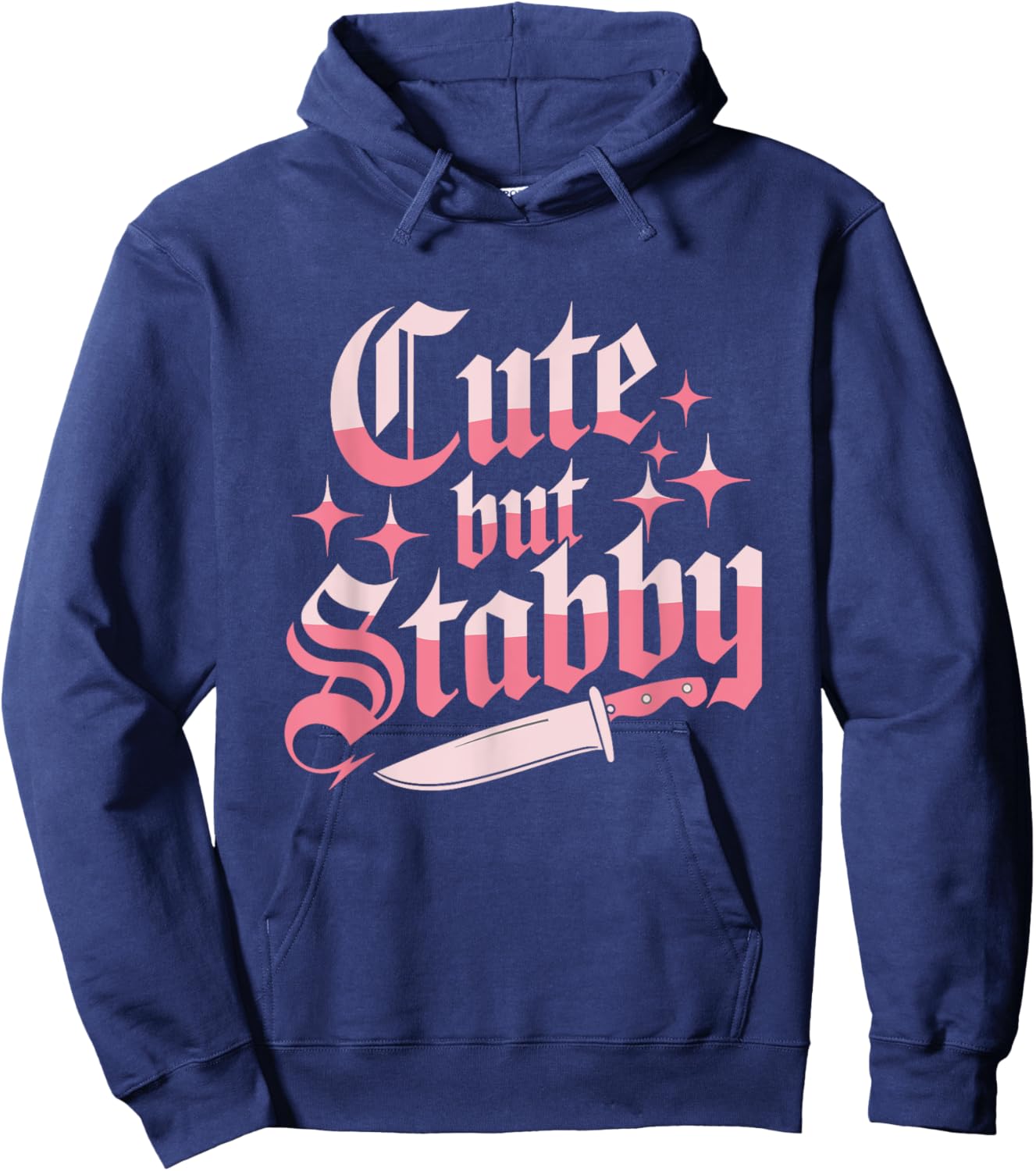 Cute But Stabby Hoodie - Hoodie | Navy
