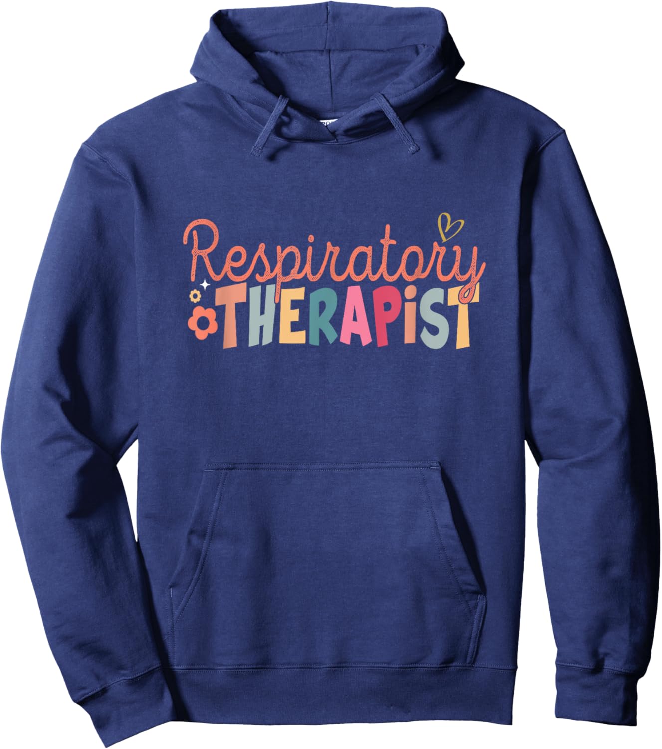 Respiratory Therapist Nurse Respiratory Therapy RT Nurse Hoodie - Hoodie | Navy