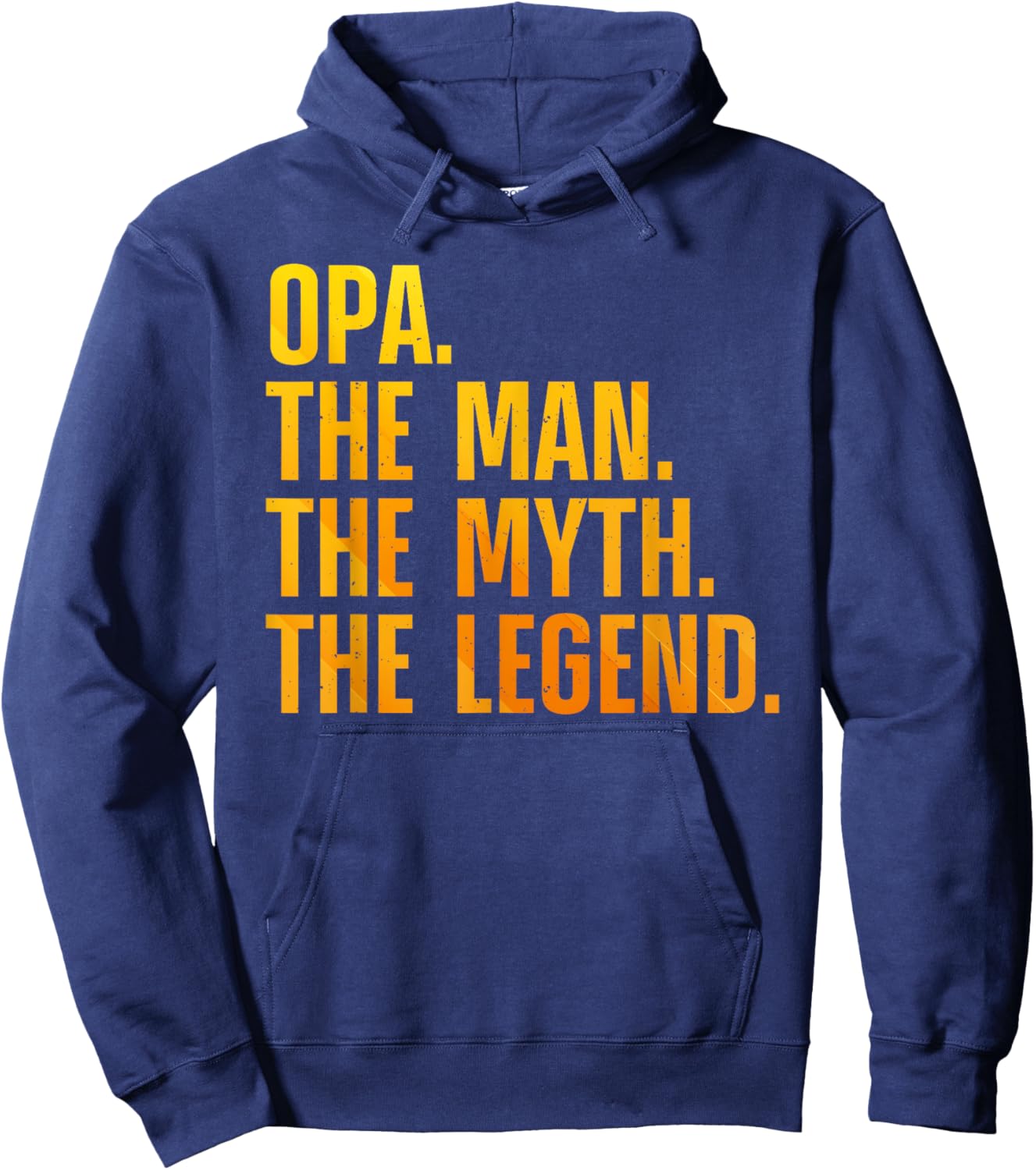 Funny Opa Design For Grandpa Grandfather From Grandkids Opa Hoodie - Hoodie | Navy