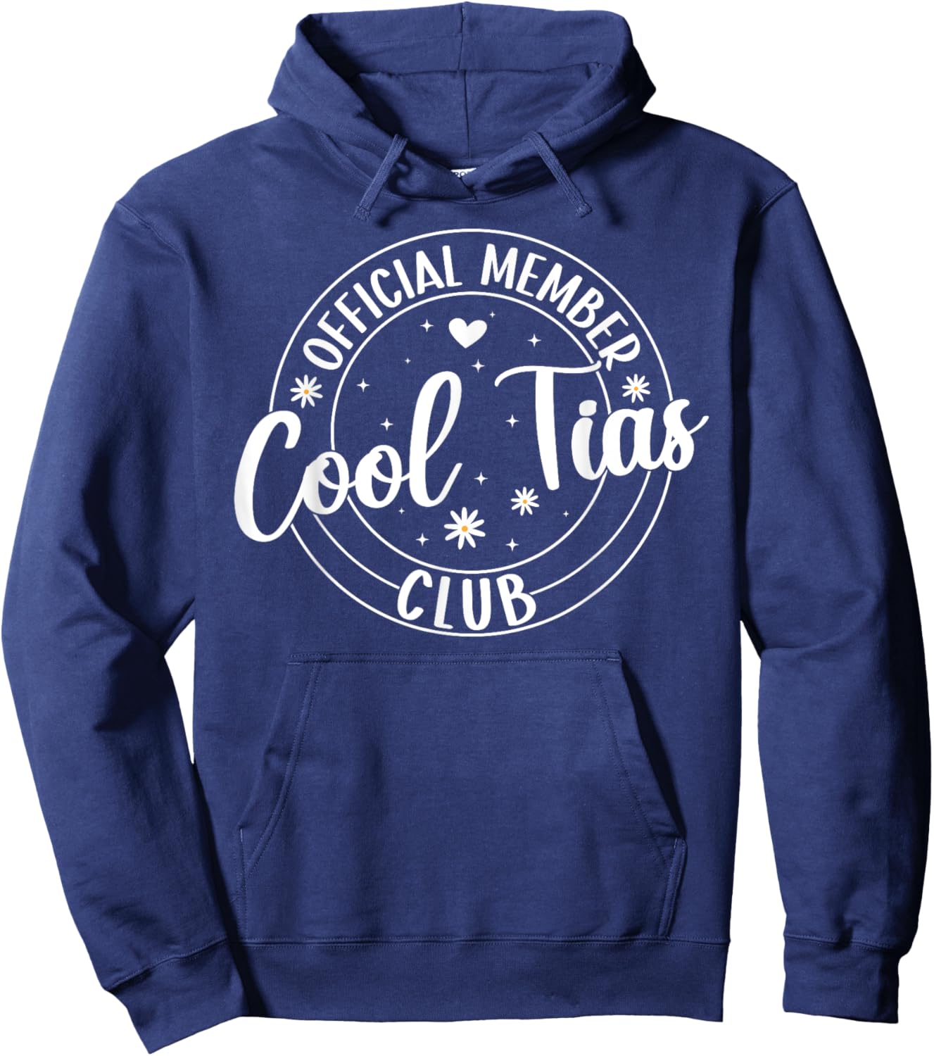 Cool Tias Club Tia Aunt Funny Tia Auntie Hoodie - Hoodie | Navy