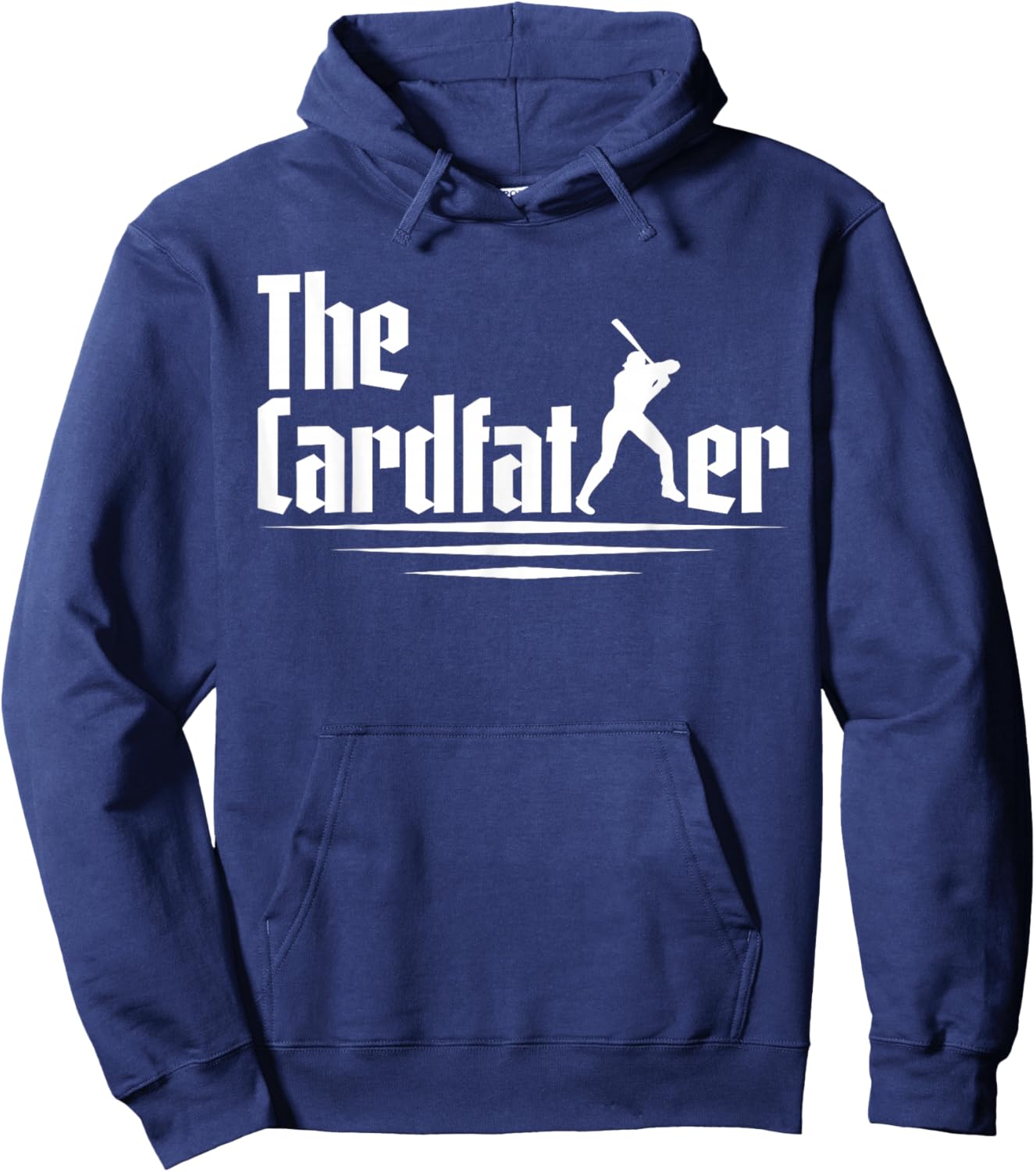The Cardfather For Baseball Card Collector Hoodie - Hoodie | Navy