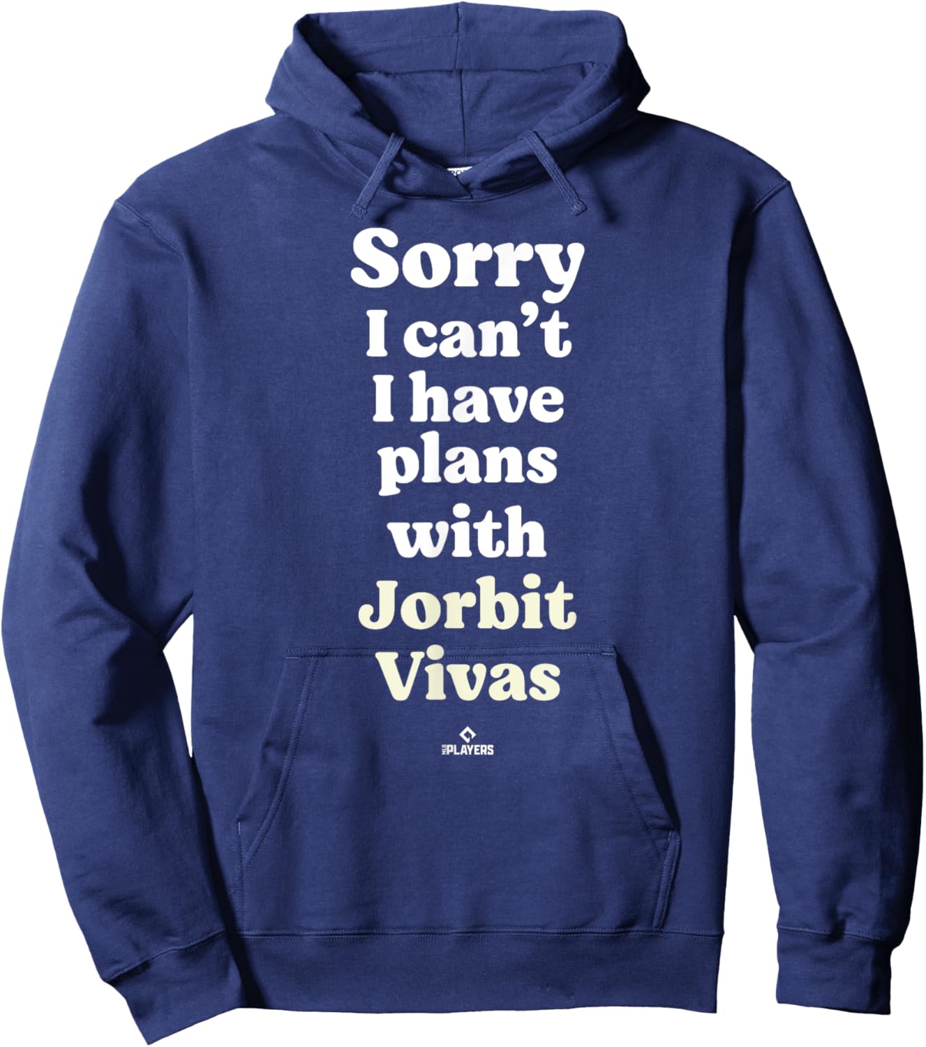 Jorbit Vivas Prospect Baseball Fan Gear Hoodie - Hoodie | Navy