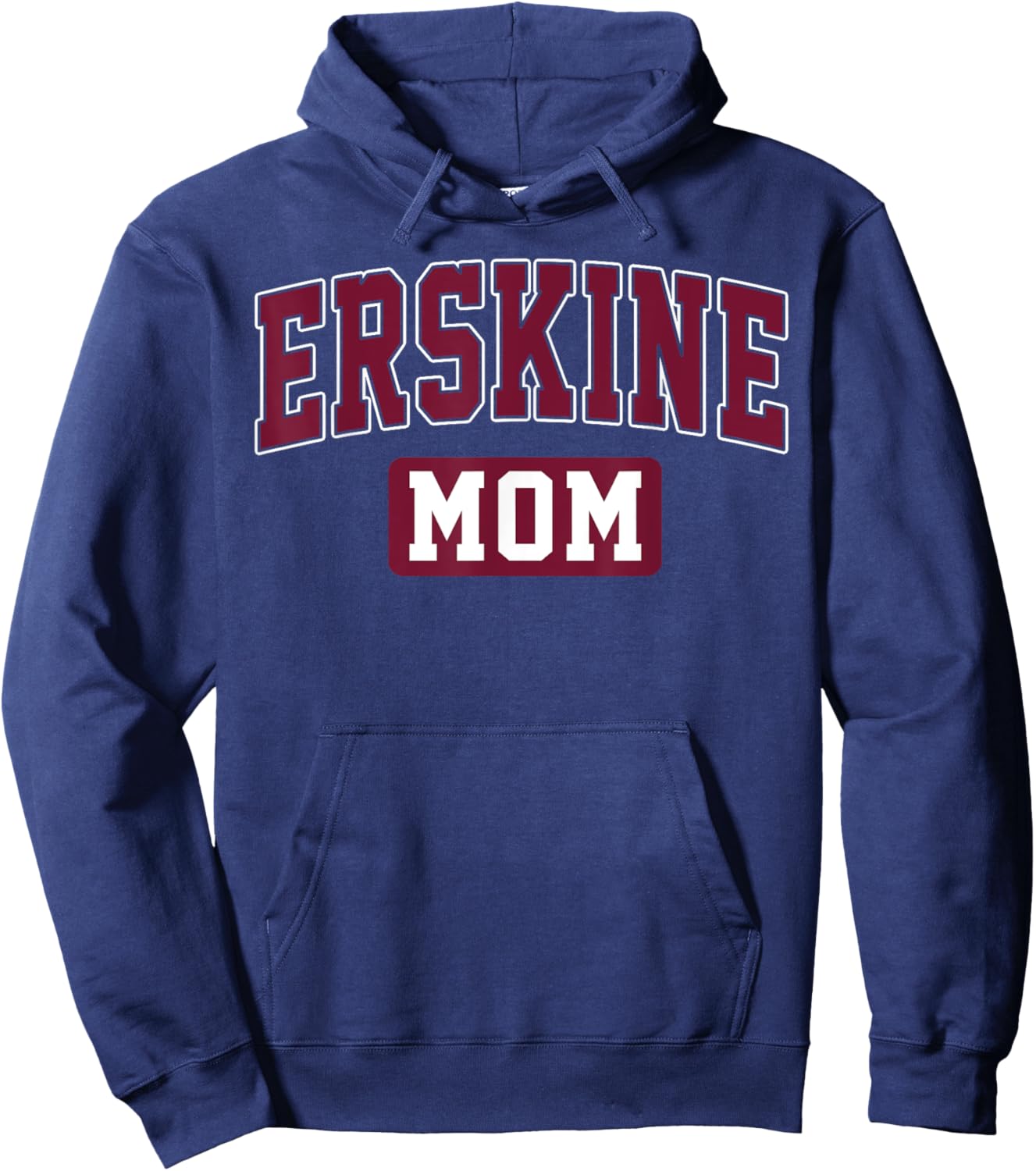 ERSKINE College Mom Arch Vintage Design for Mother Women Hoodie - Hoodie | Navy