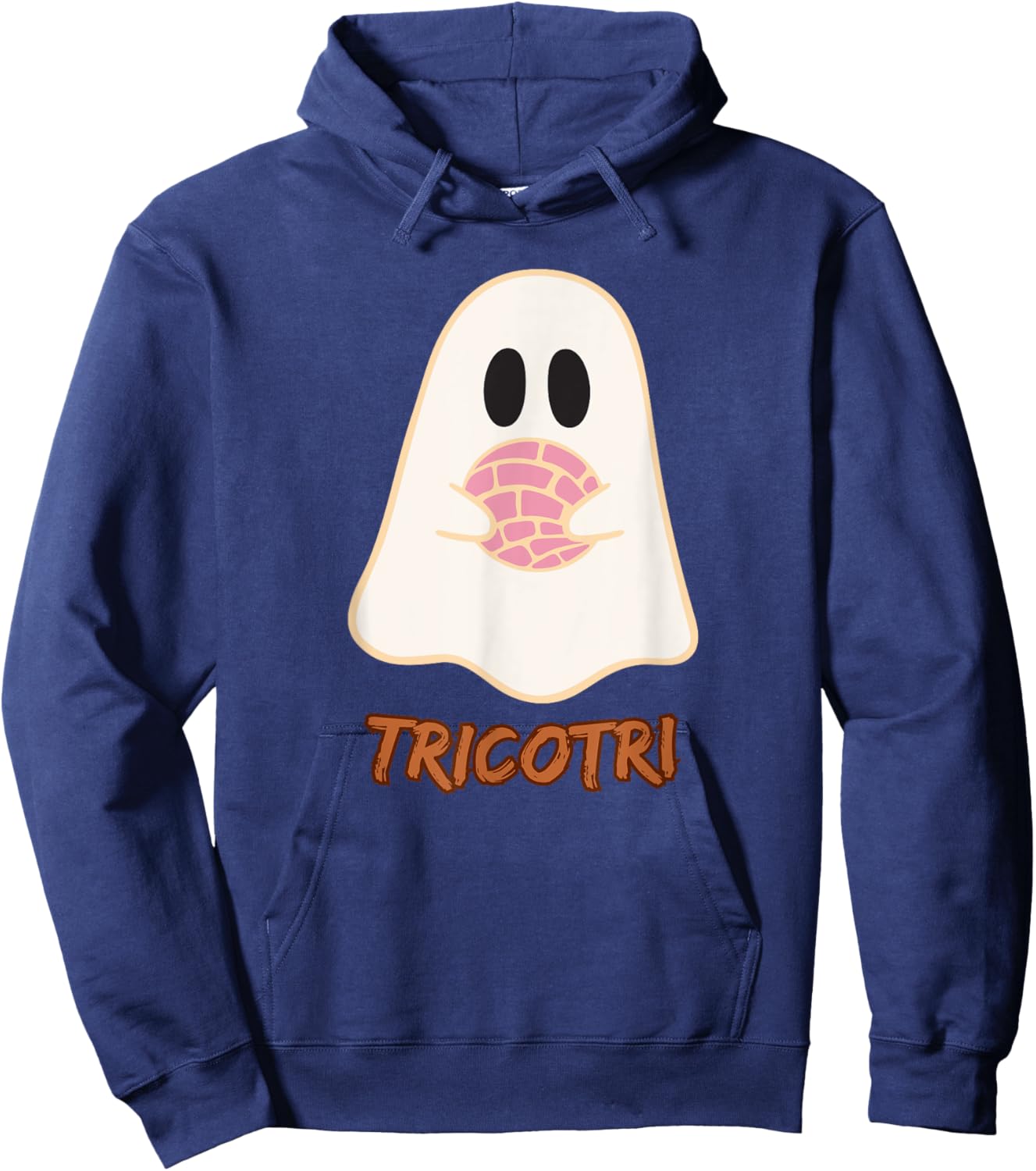 Halloween Tricotri Cafecito Pan Dulce Hoodie - Hoodie | Navy
