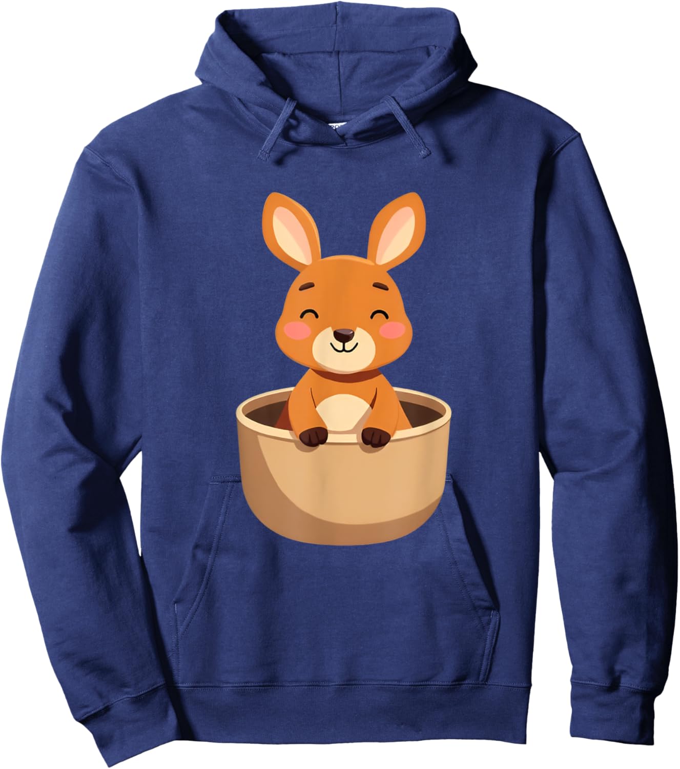 Australian Animal Cute Kangaroo Costume for Kids and Adults Hoodie - Hoodie | Navy