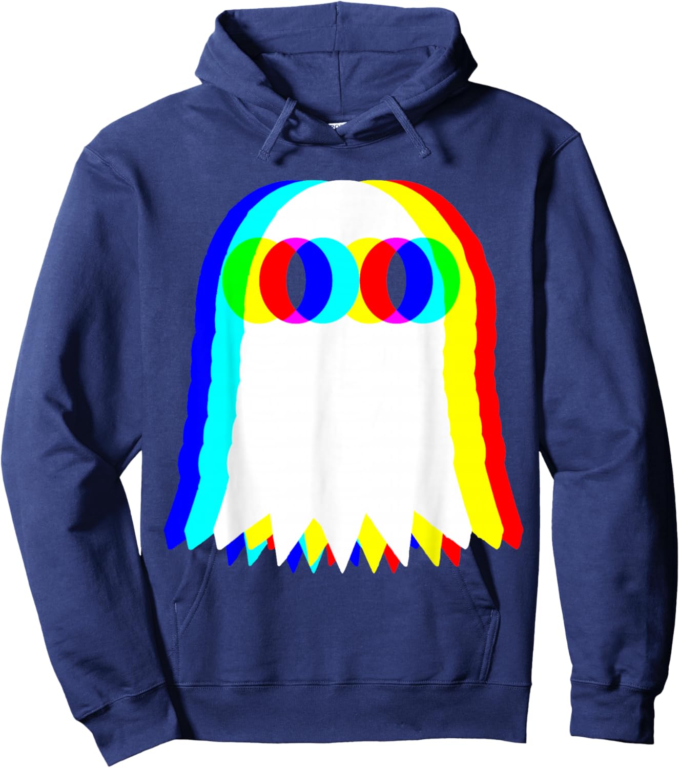 Halloween Ghost Music Party Halloween Hoodie - Hoodie | Navy